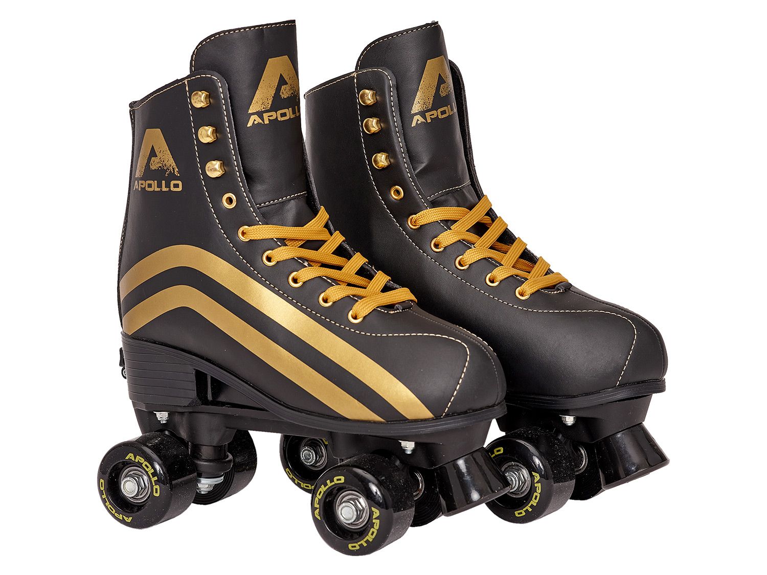APOLLO Wrotki Disco Quads, regulacja rozmiaru 31-42 (Luna Nowa, 31-34)