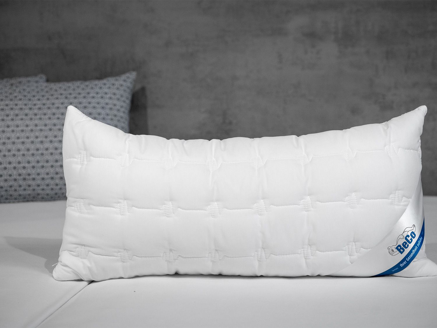 Poduszka BeCo „Medibett Cotton Soft”, idealna klimatyzacja, pikowana. (40 x 80 cm)