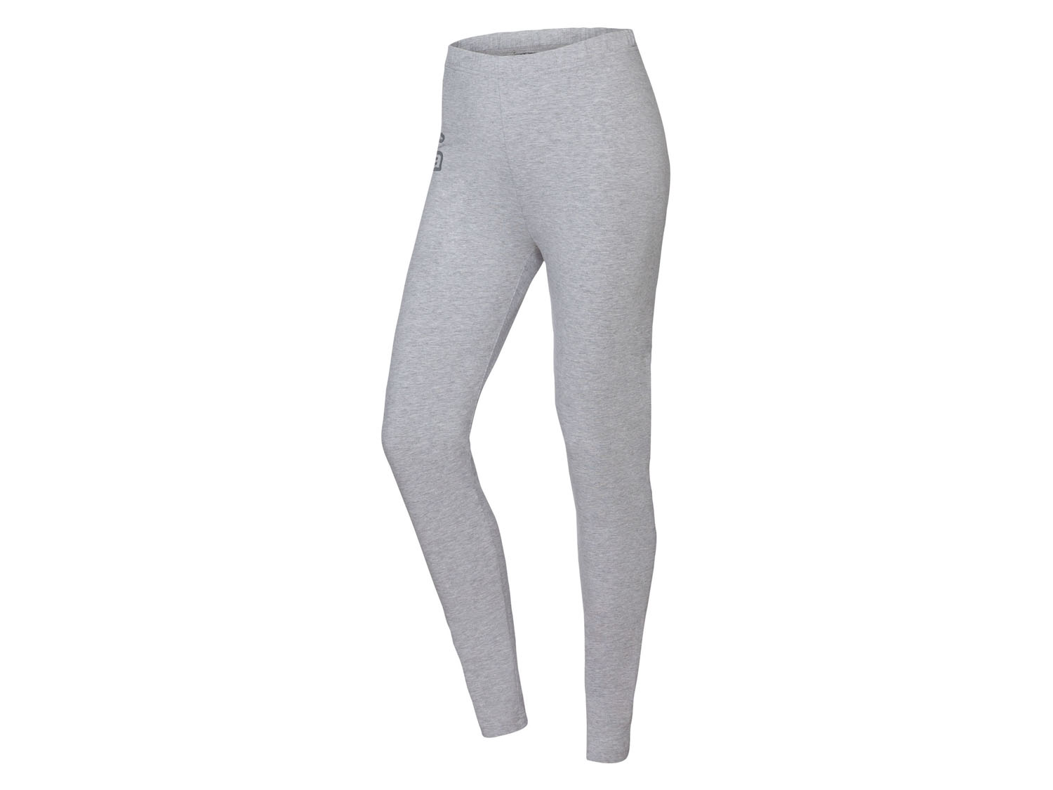 KAPPA Legginsy damskie z bawełną (Jasnoszary, M)