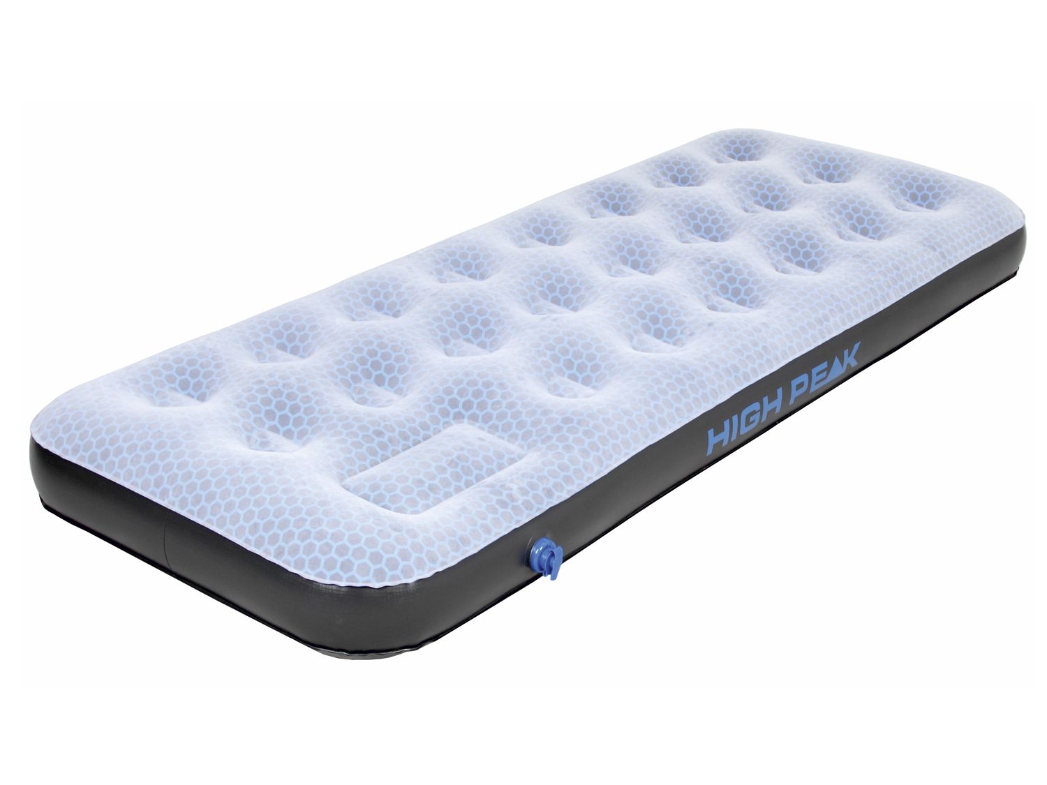 Łóżko dmuchane HIGH PEAK Comfort Plus, ze zintegrowaną pompką nożną