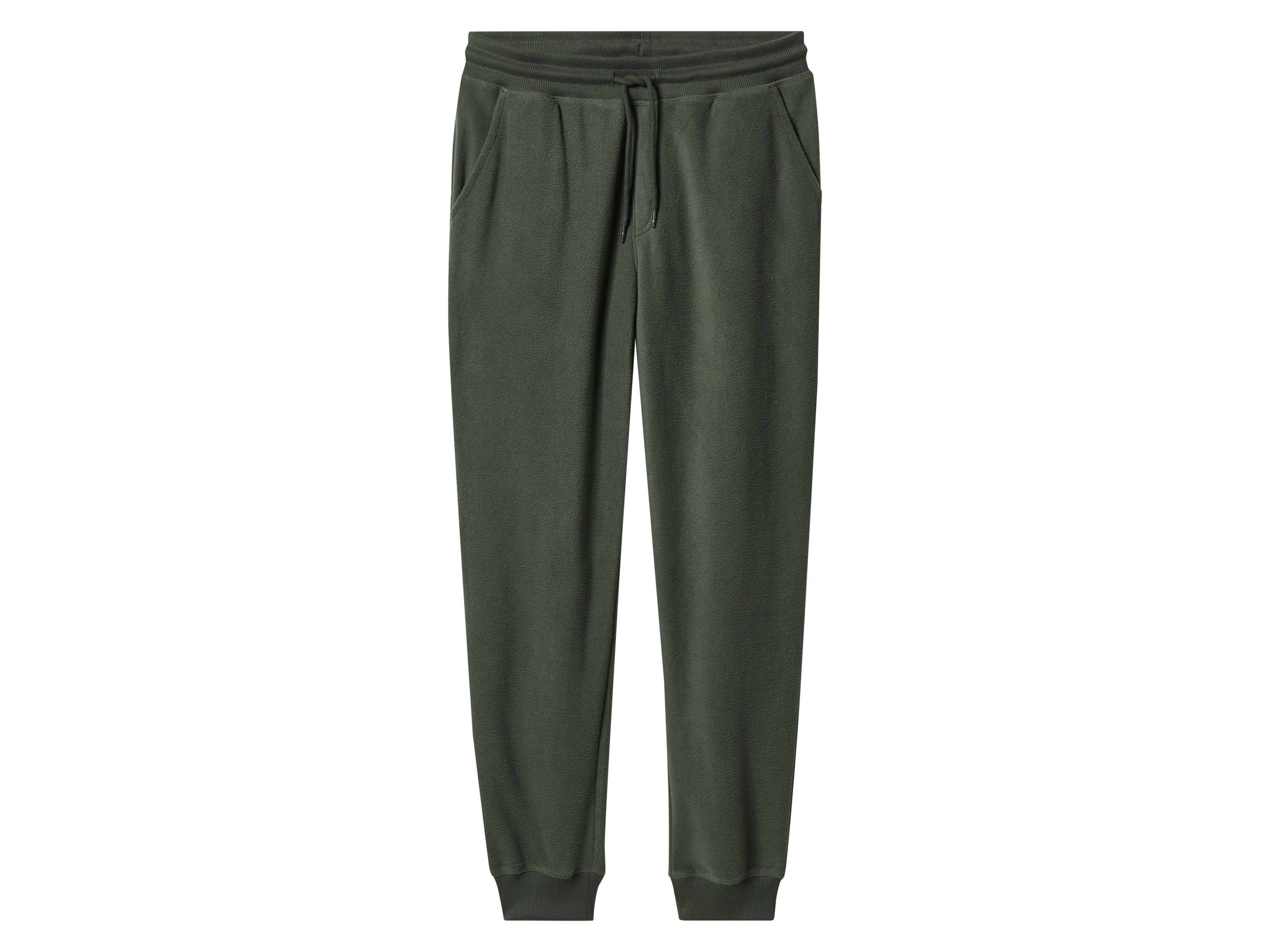 ESMARA MEN Spodnie męskie z polaru (Khaki, L (52/54))