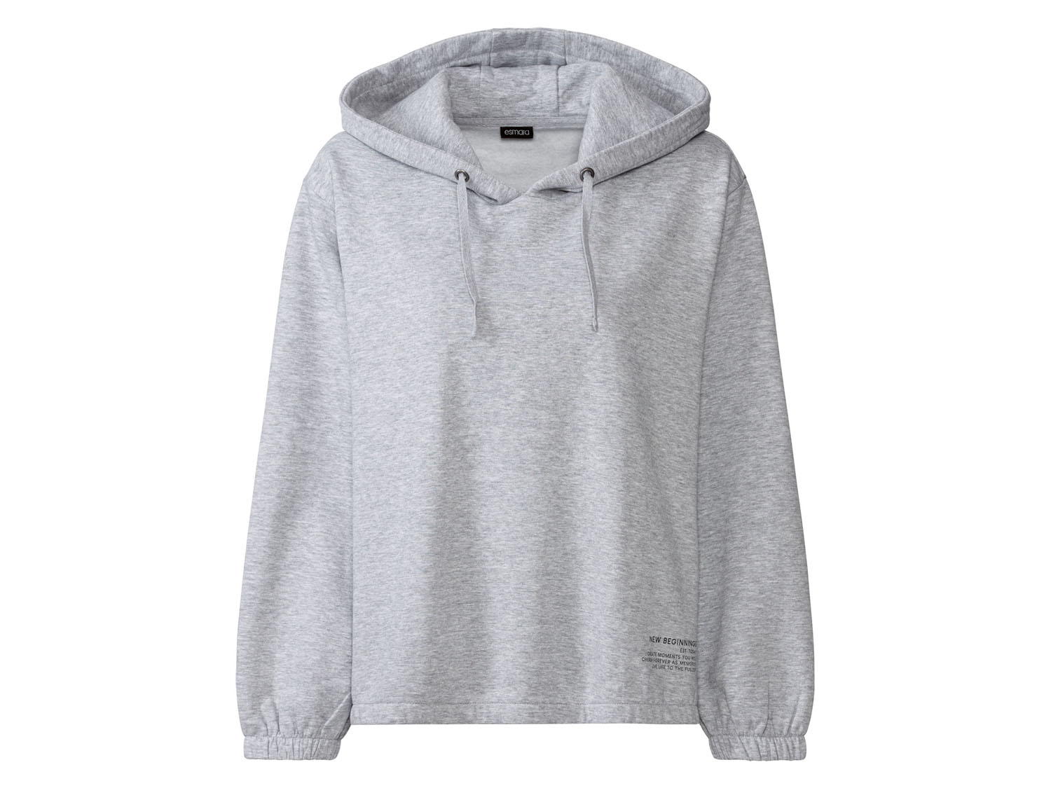 ESMARA® Bluza dresowa damska XXL z kapturem