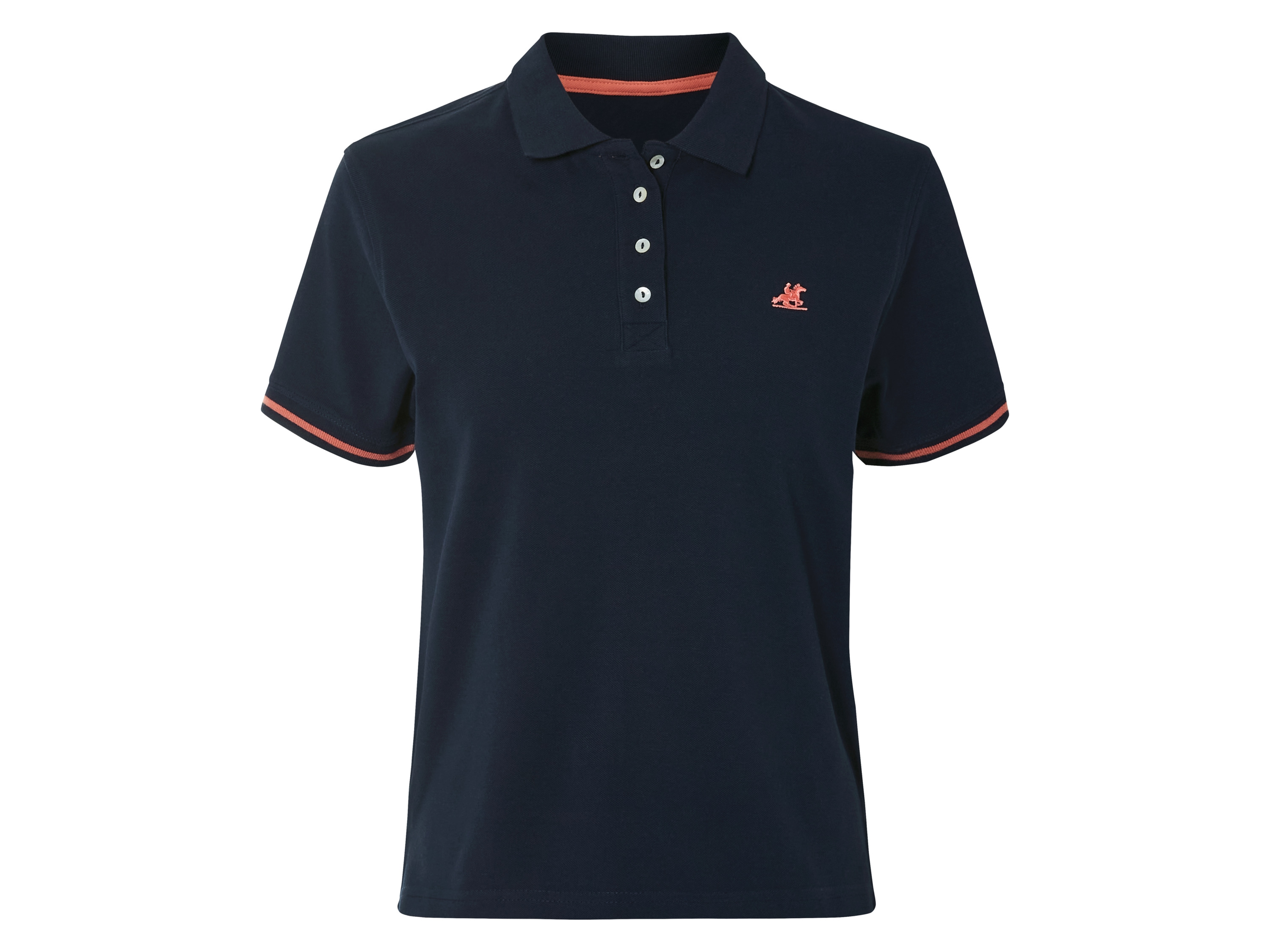 ESMARA® T-shirt polo damski z bawełny U.S. GRAND POLO 