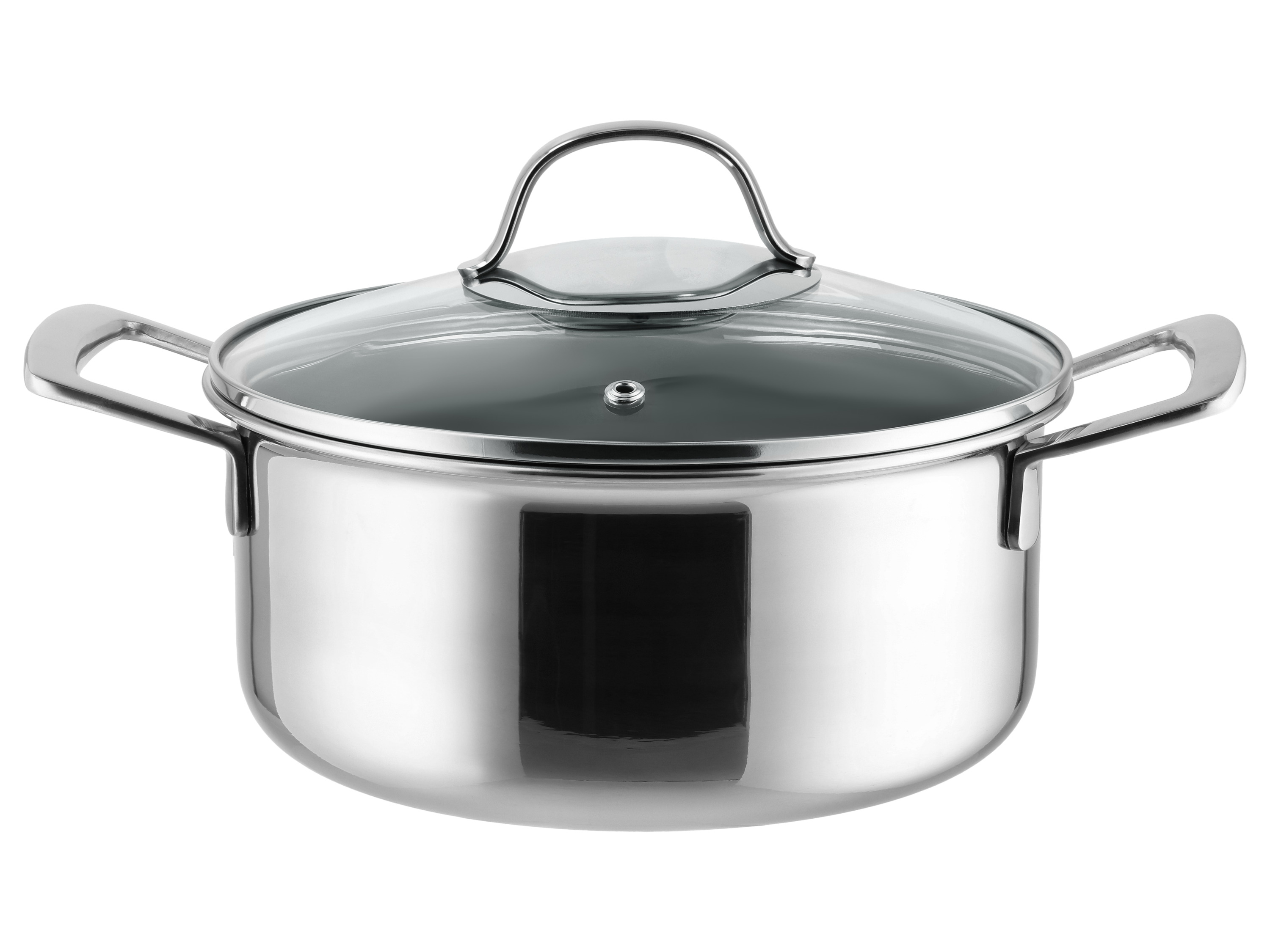 SILVERCREST® Garnek ze stali nierdzewnej premium o strukturze plastra miodu, Ø 20 cm