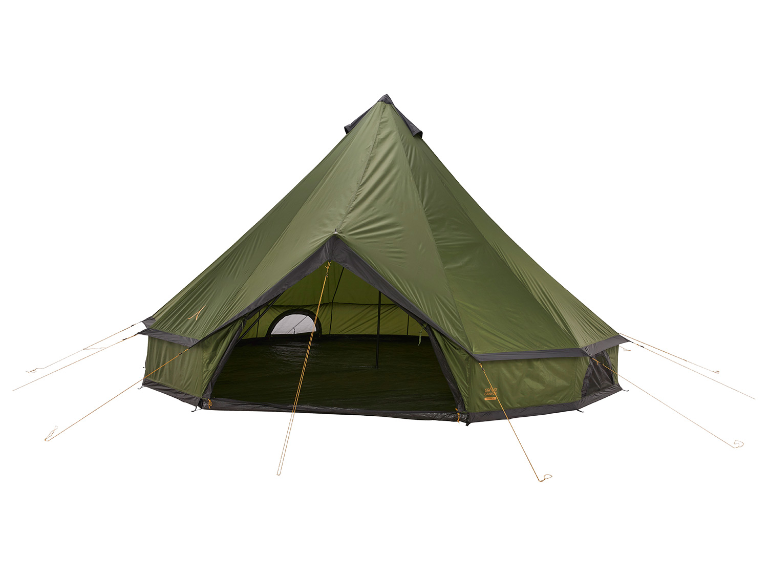 GRAND CANYON Tipi INDIANA, namiot okrągły (Capulet Olive, 10-osobowy)