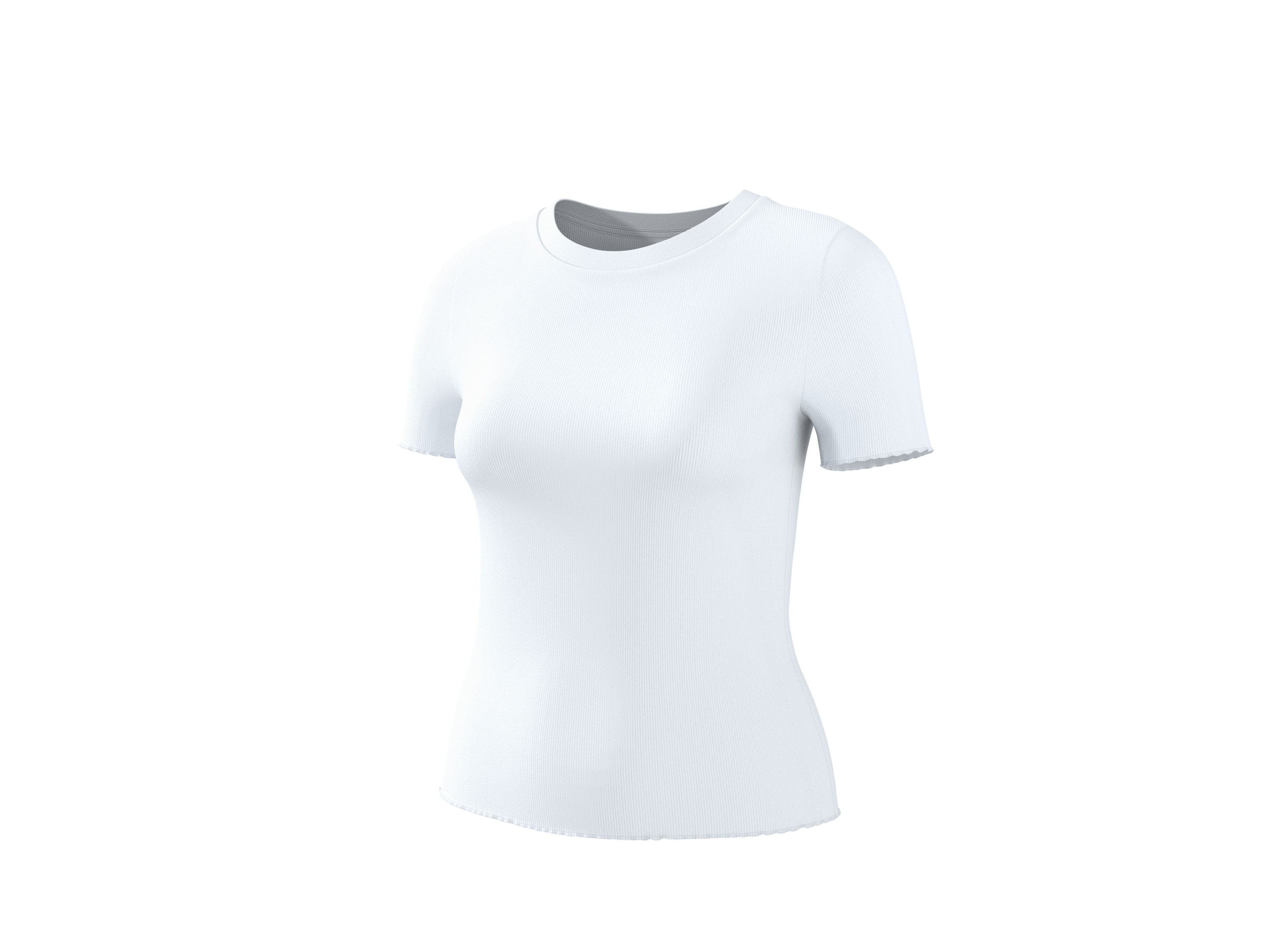 ESMARA® T-shirt damski z biobawełną 