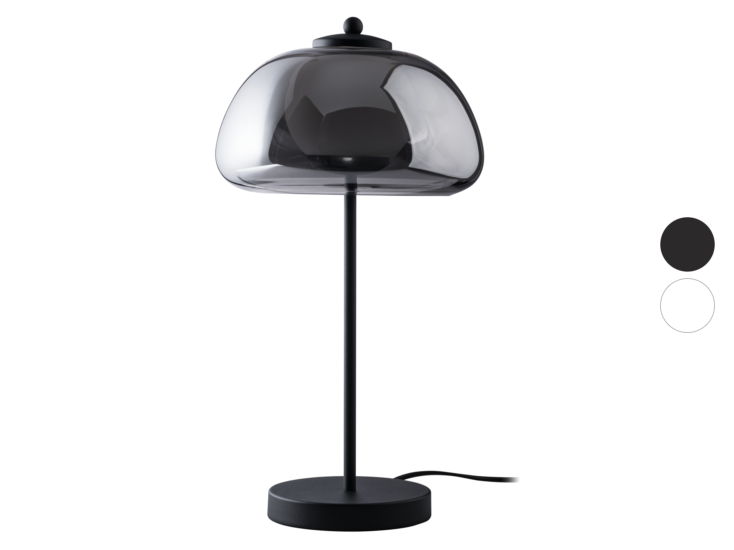 LIVARNO HOME Lampka stołowa LED z półprzezroczystym kloszem, 3 W