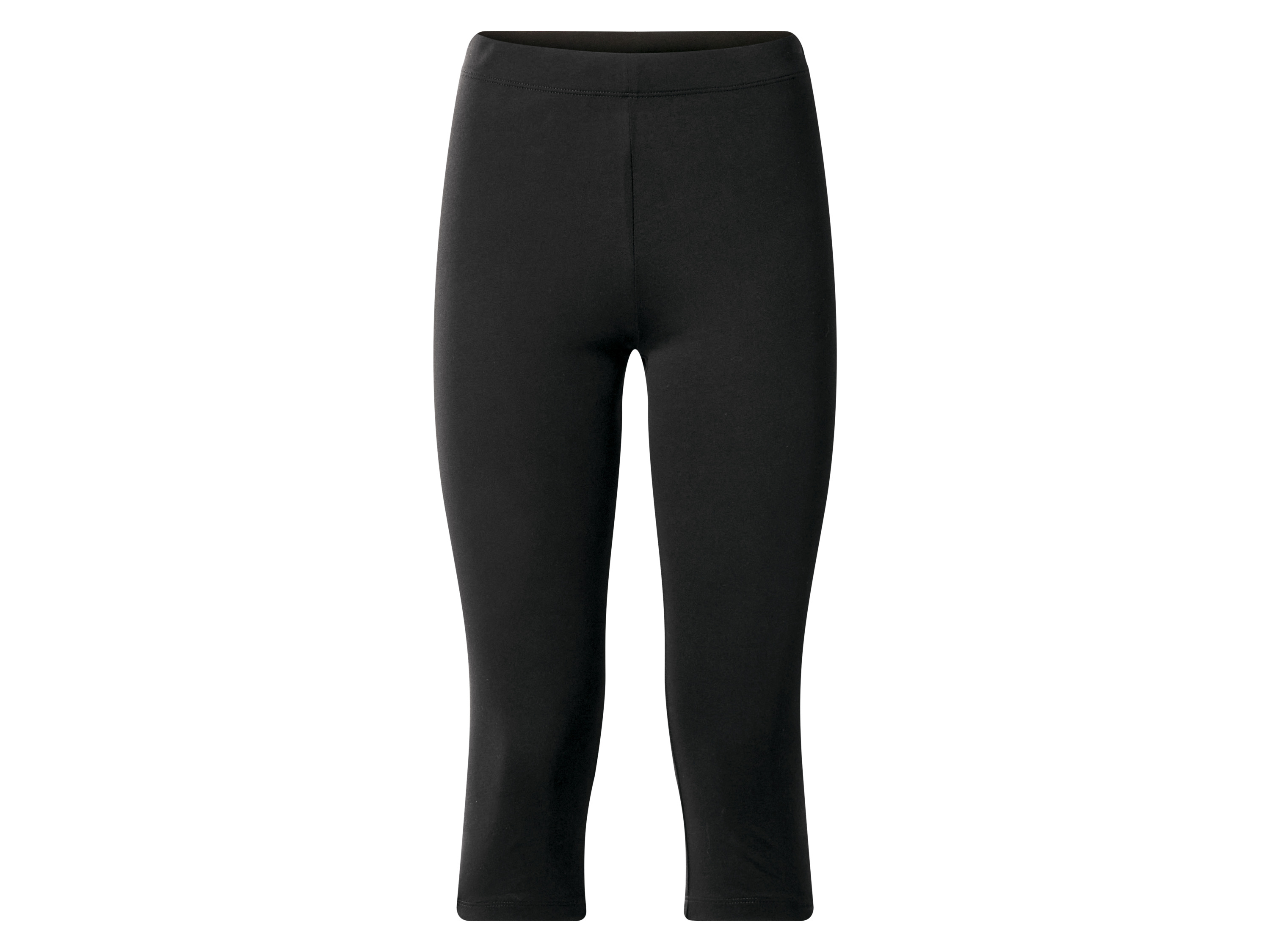 ESMARA® Legginsy capri damskie (Czarny, S (36/38))