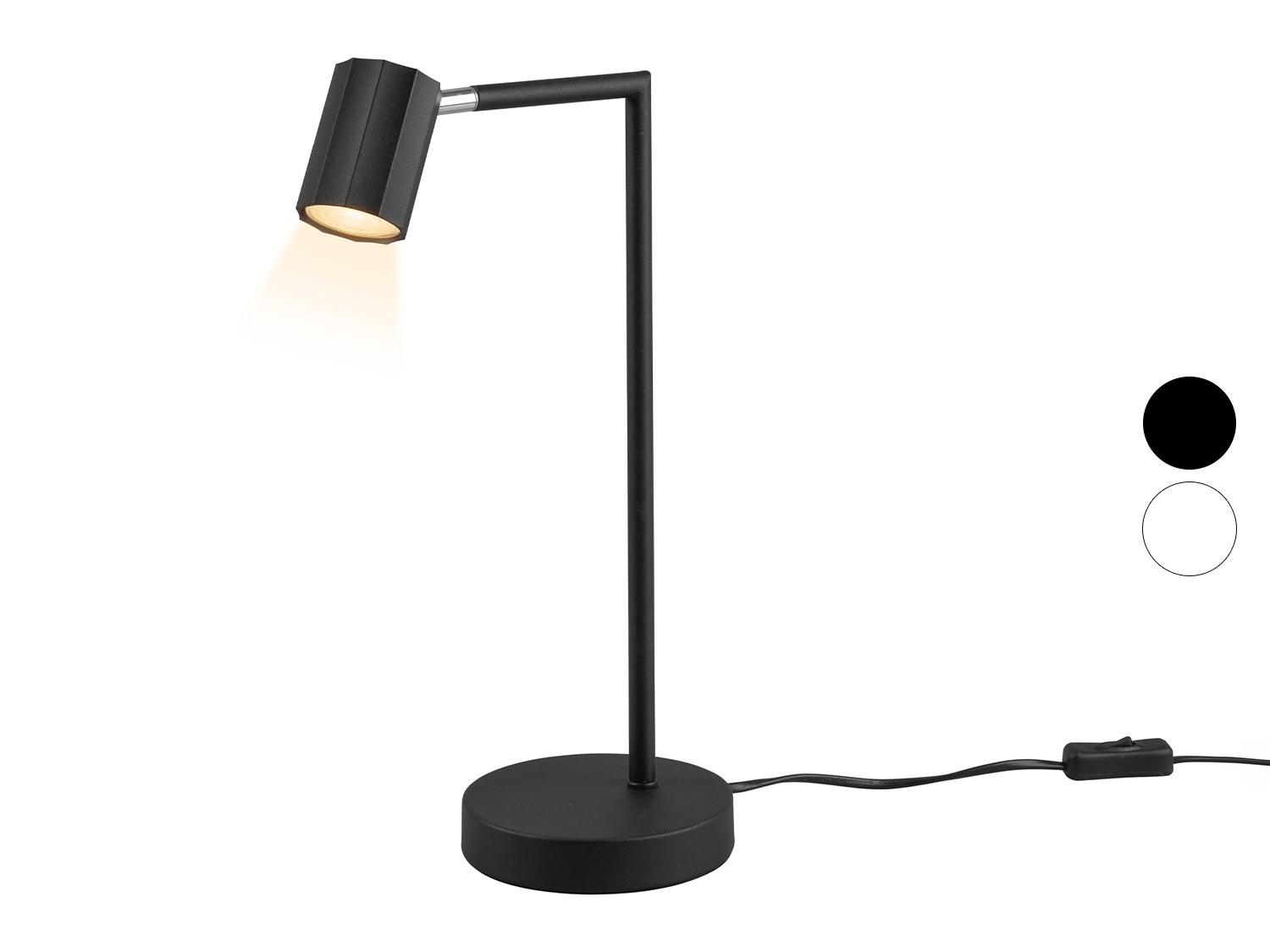 LIVARNO HOME Lampa stołowa LED, odchylana i obracana