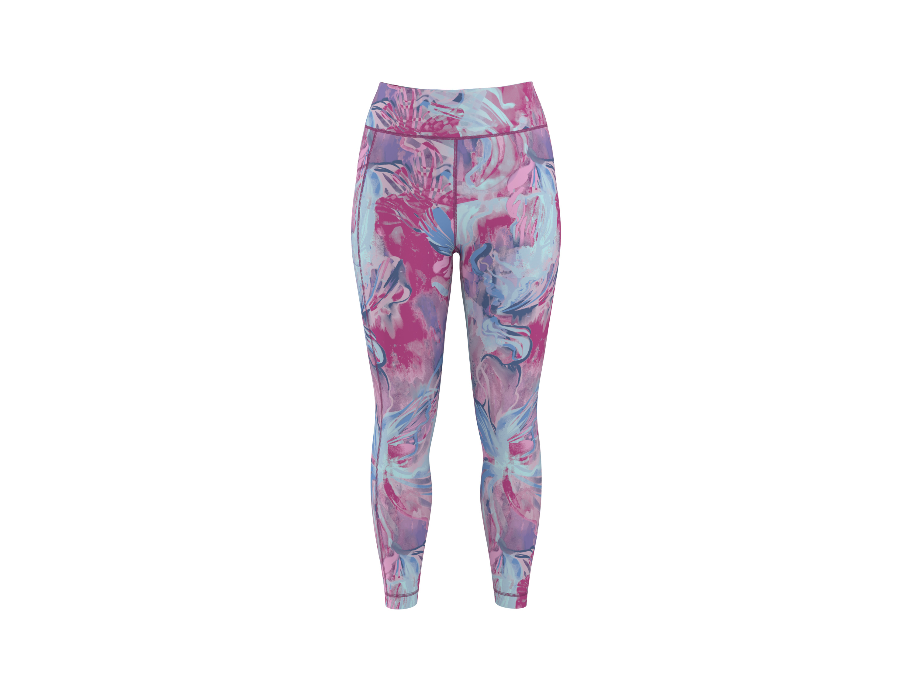 CRIVIT Legginsy funkcyjne damskie (Wzorzysty, S(36/38))