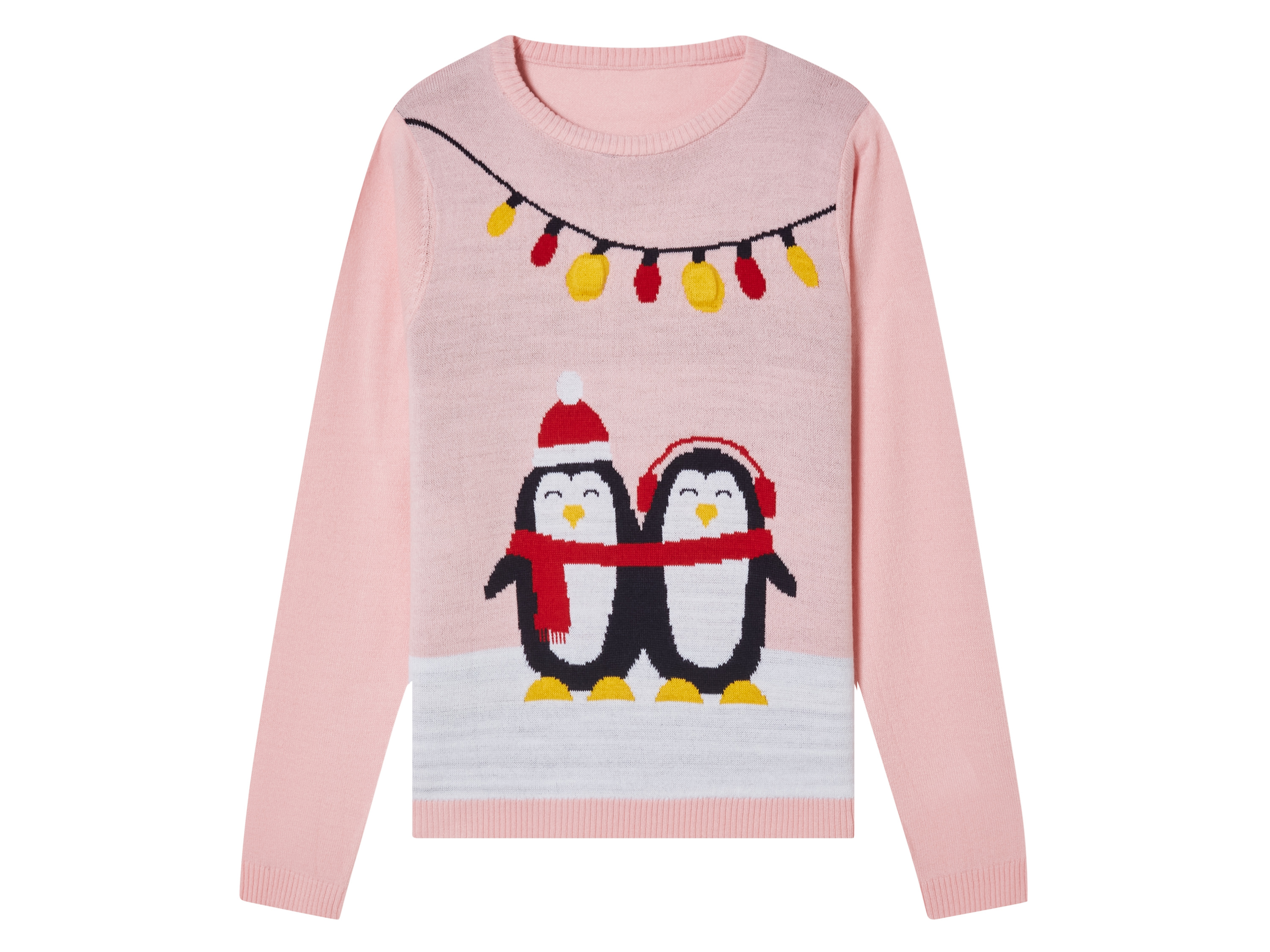 PEPPERTS!® Świąteczny sweter dziewczęcy LED
