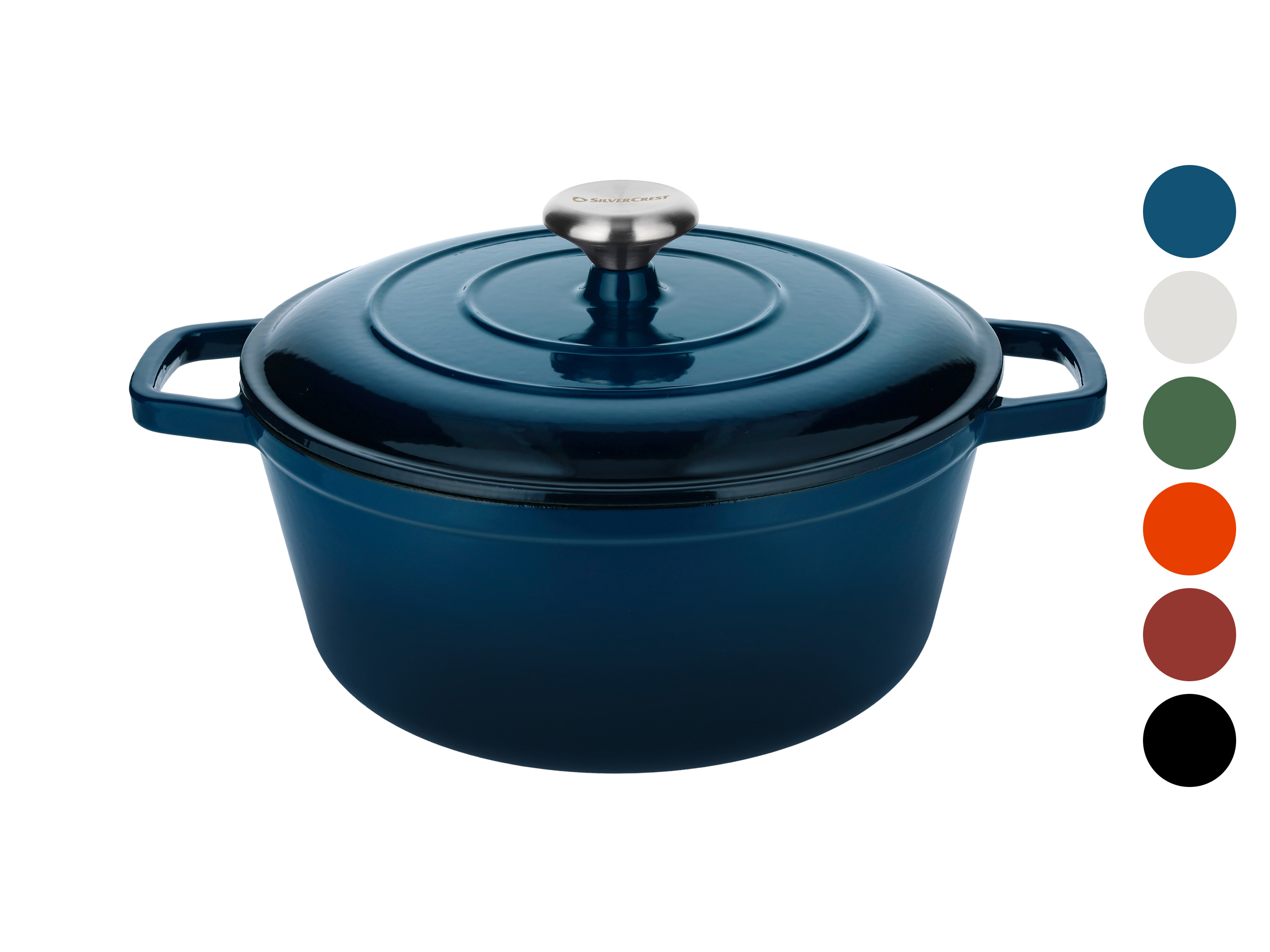 SILVERCREST® Garnek żeliwny Premium, Ø 27 cm