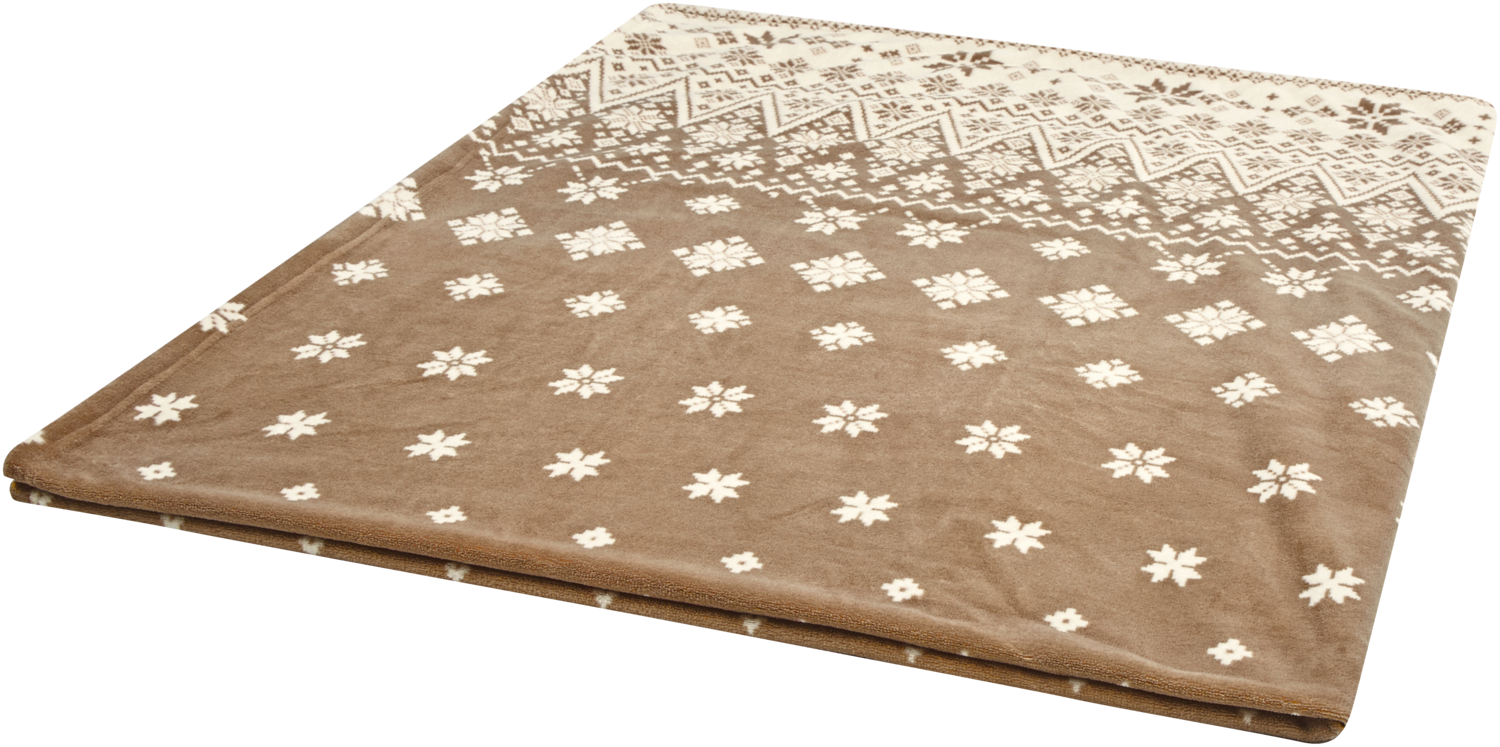 LIVARNO® Koc z mikrofibry, 180x220 cm (Beżowy)