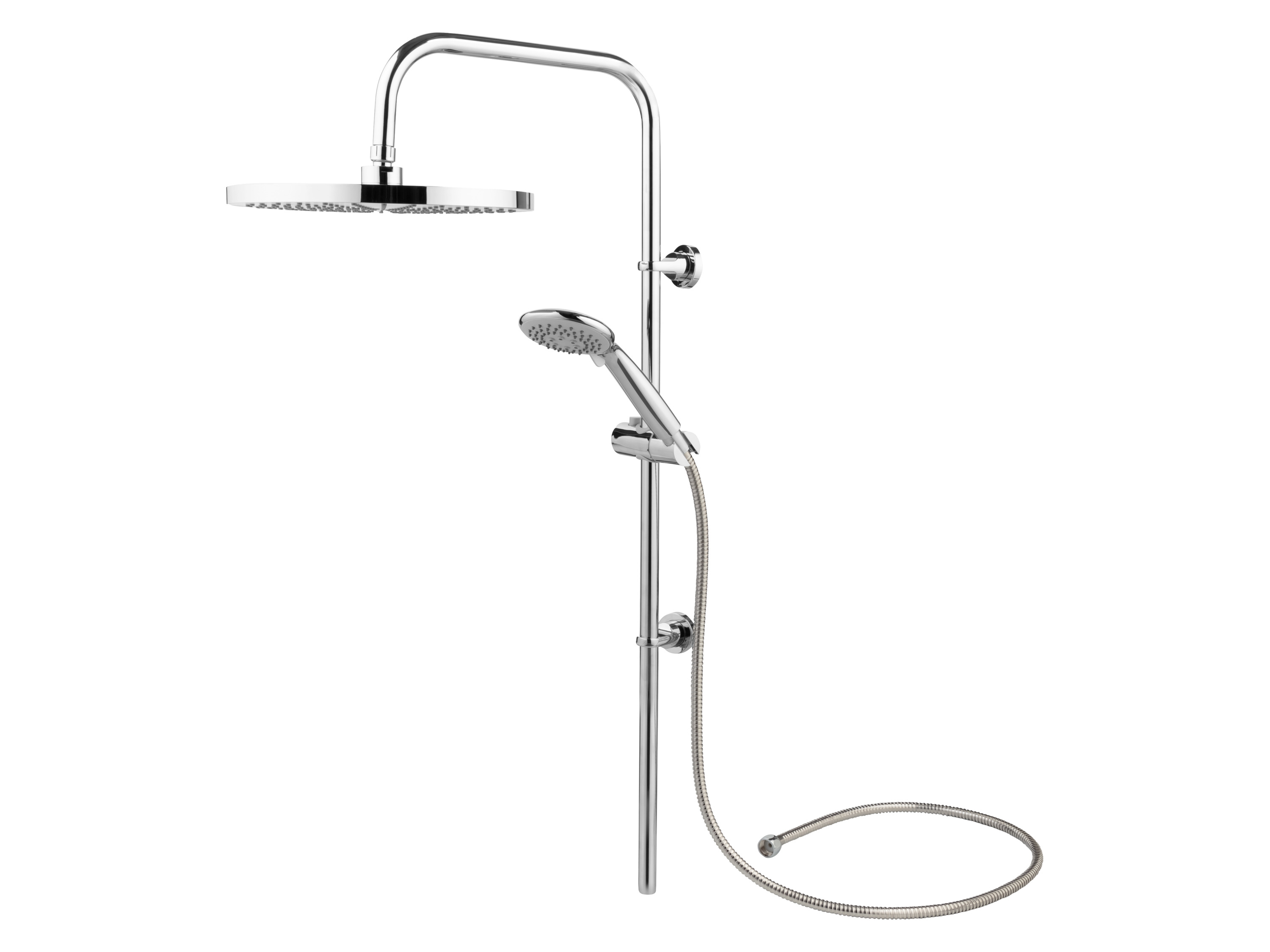 LIVARNO® Zestaw prysznicowy z deszczownicą XXL (Chrom)