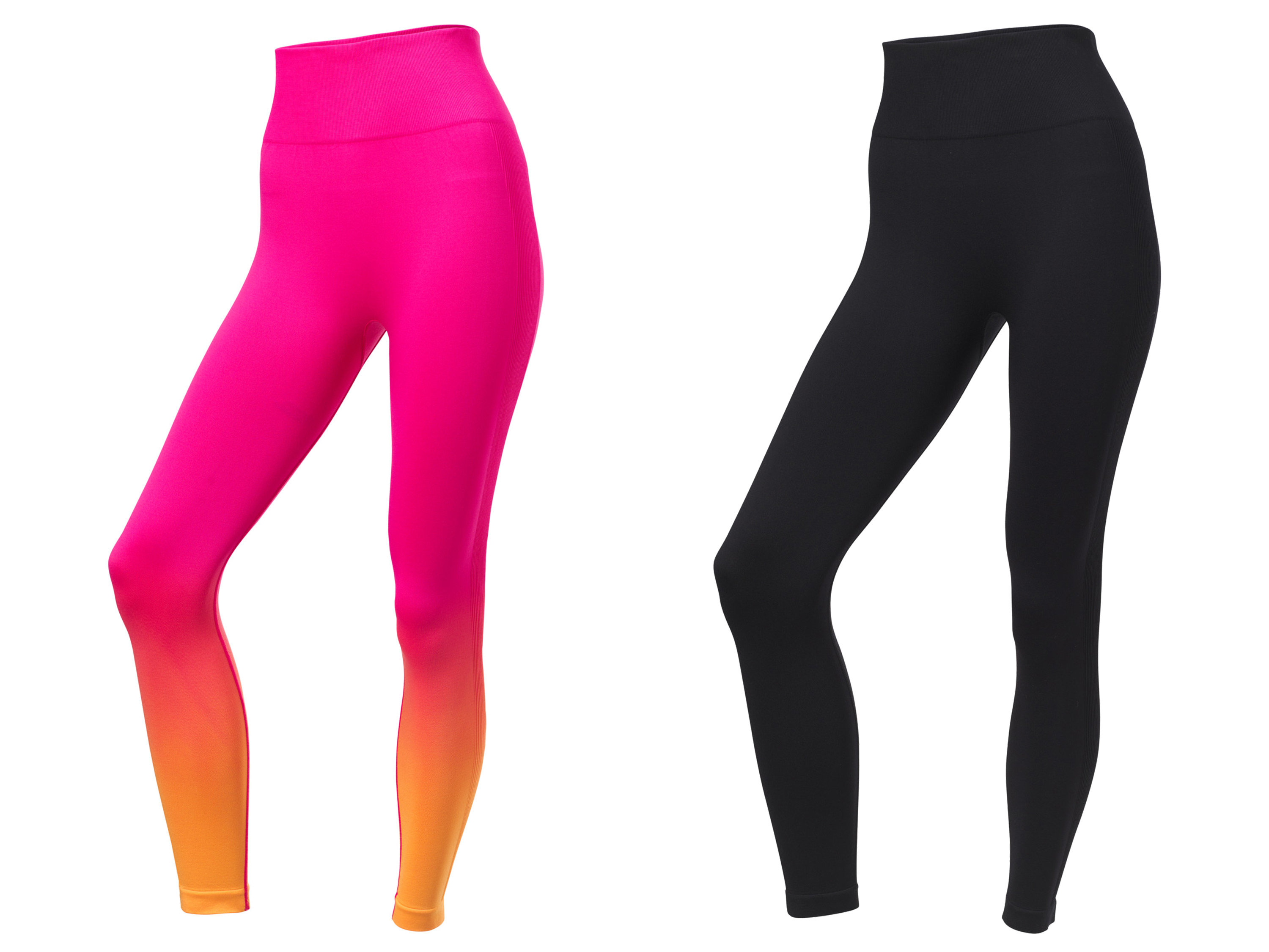 CRIVIT Legginsy funkcyjne damskie z wysokim stanem, z efektem push-up