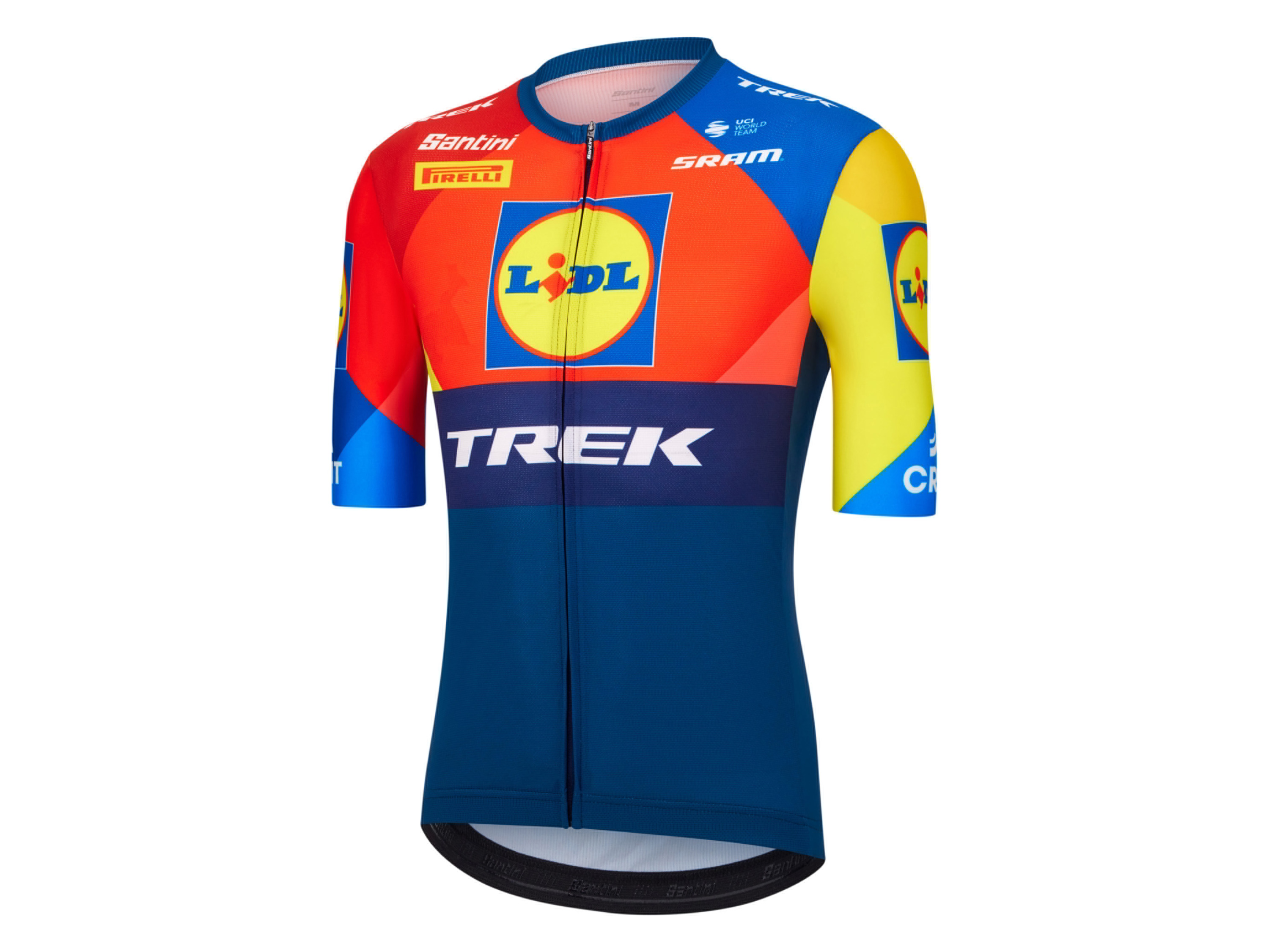 SANTINI Koszulka rowerowa męska Team Lidl-Trek (S)