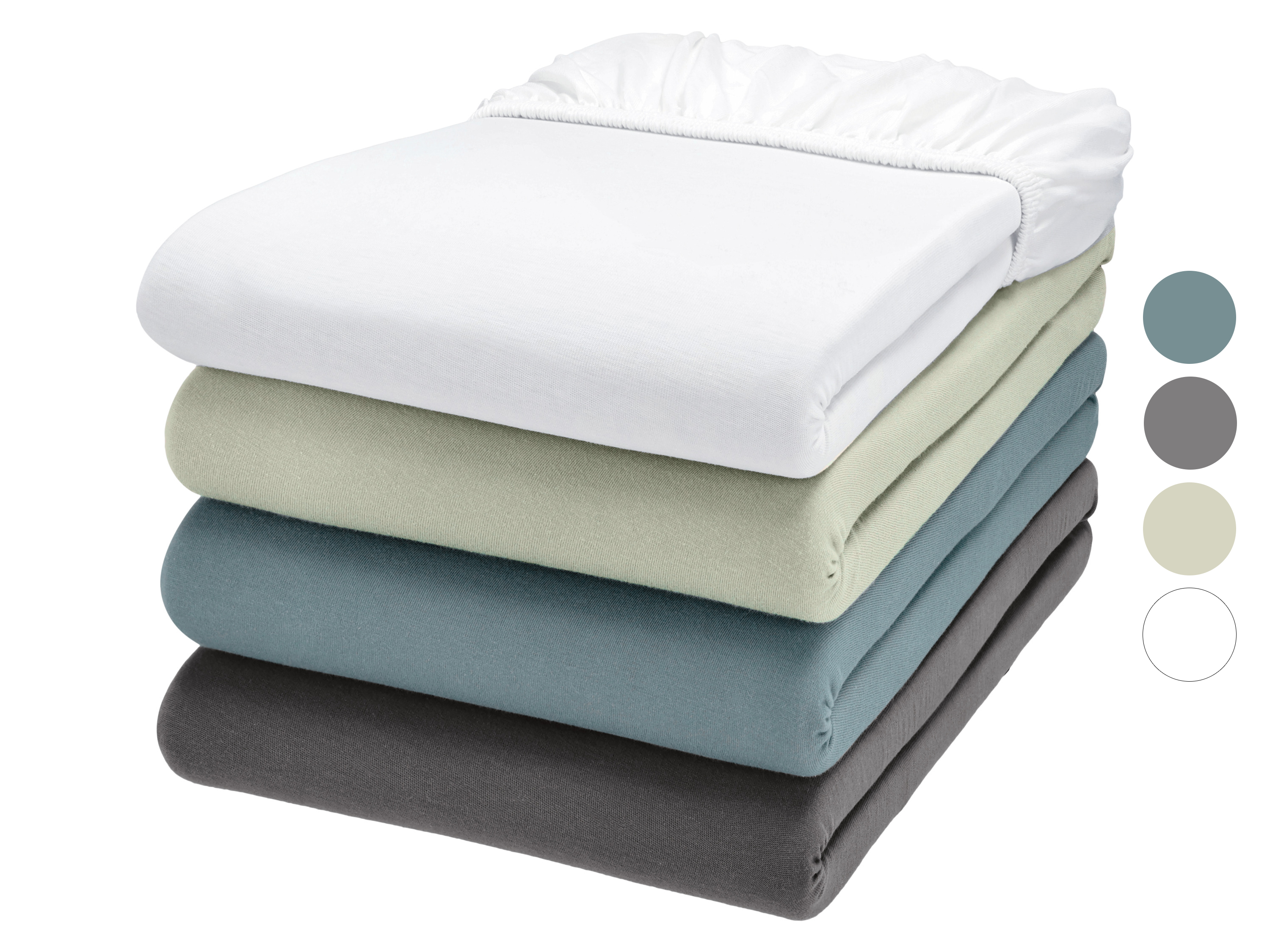 LIVARNO® Prześcieradło z dżerseju z gumką na materac typu boxspring, 140-160 x 200 cm