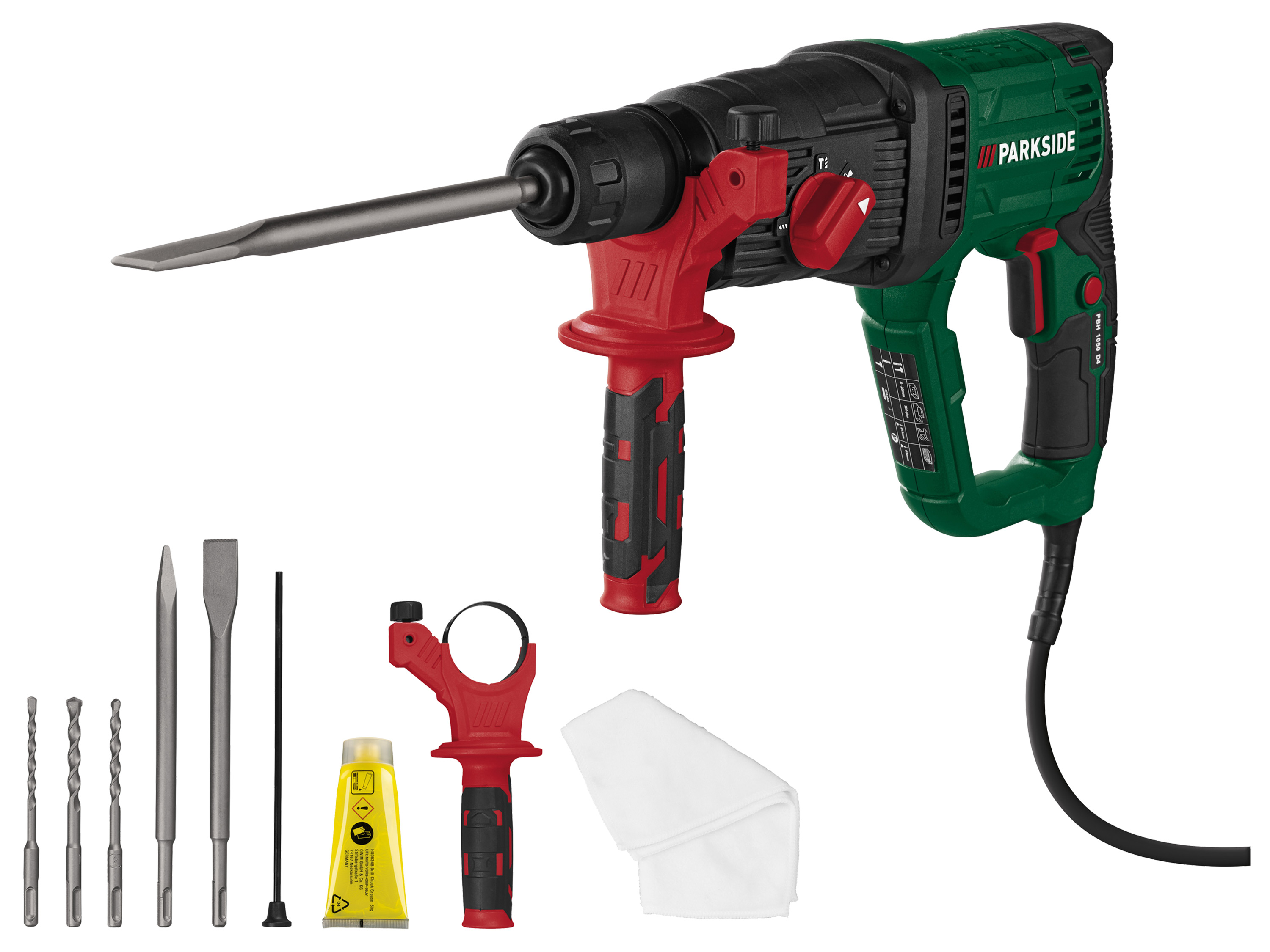 PARKSIDE® Młotowiertarka z udarem, 1050 W, PBH 1050 D4