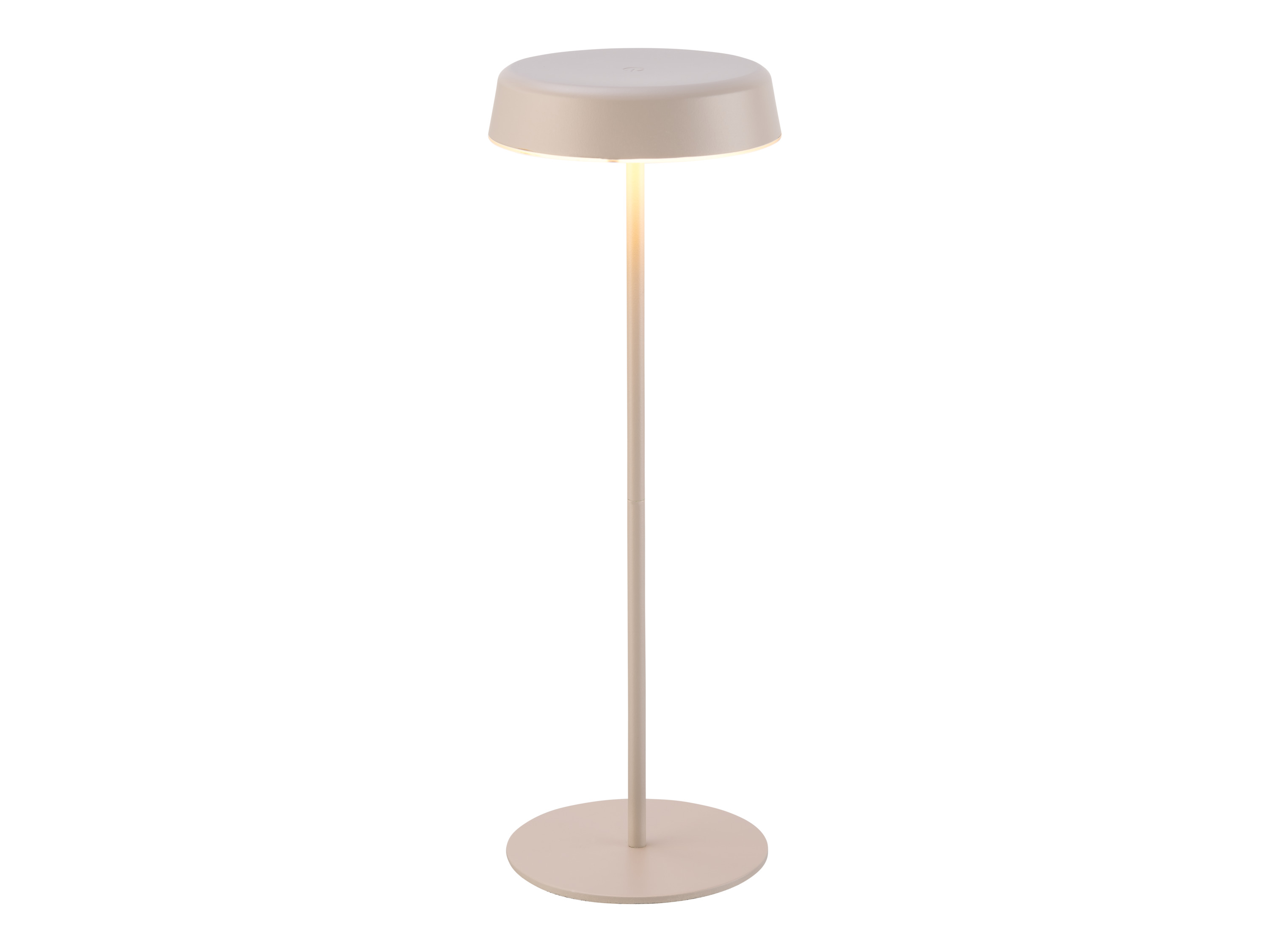 LIVARNO HOME Lampa stołowa LED akumulatorowa (Beżowy)