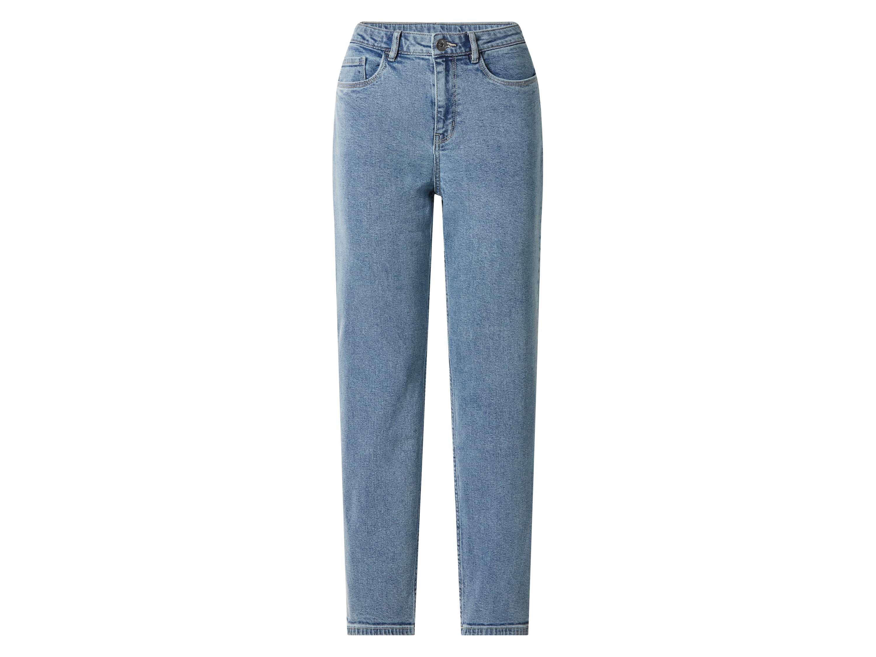 ESMARA® Jeansy straight fit damskie z bawełną