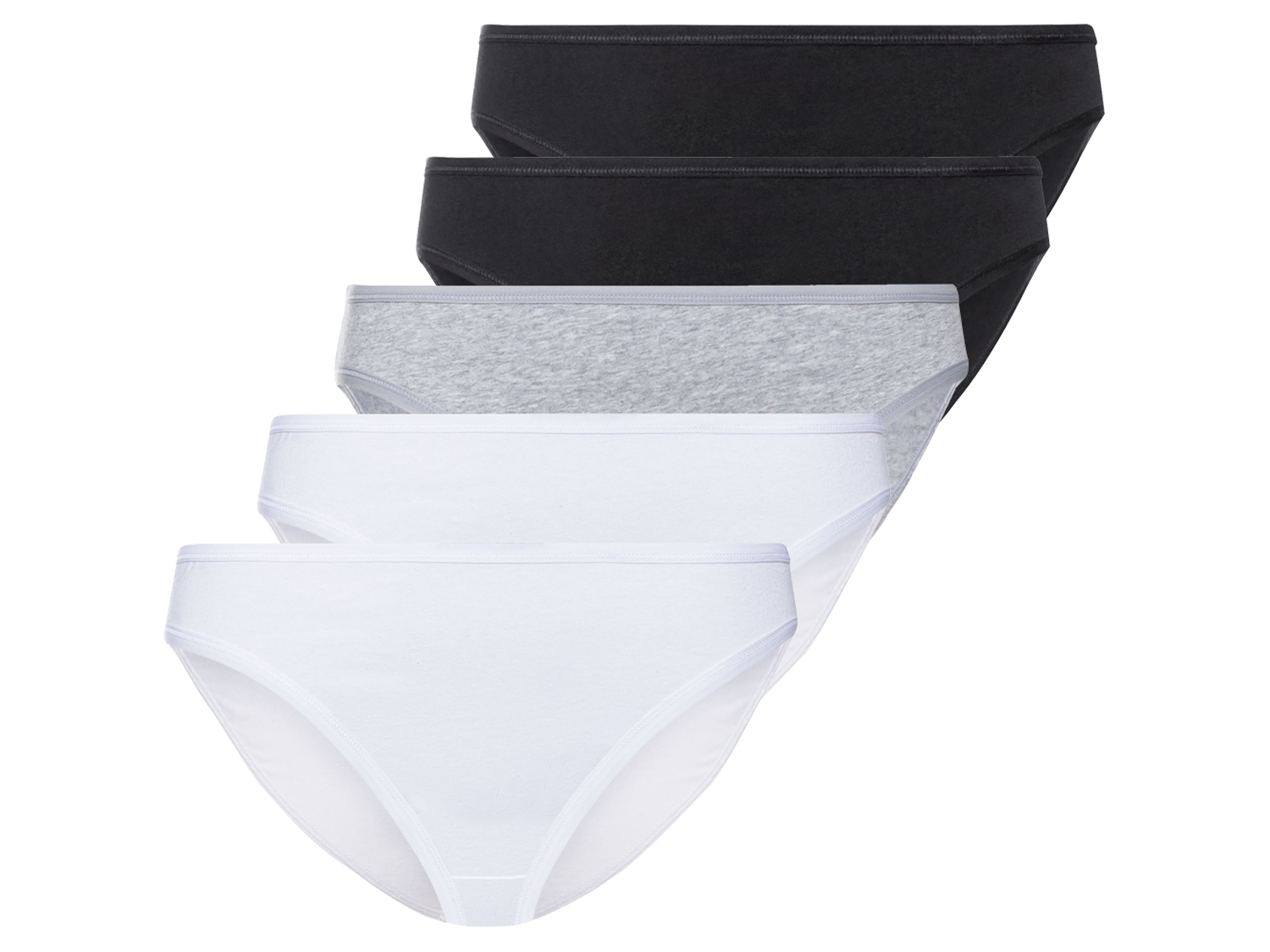 ESMARA® Figi damskie XXL z bawełny, 5 par 