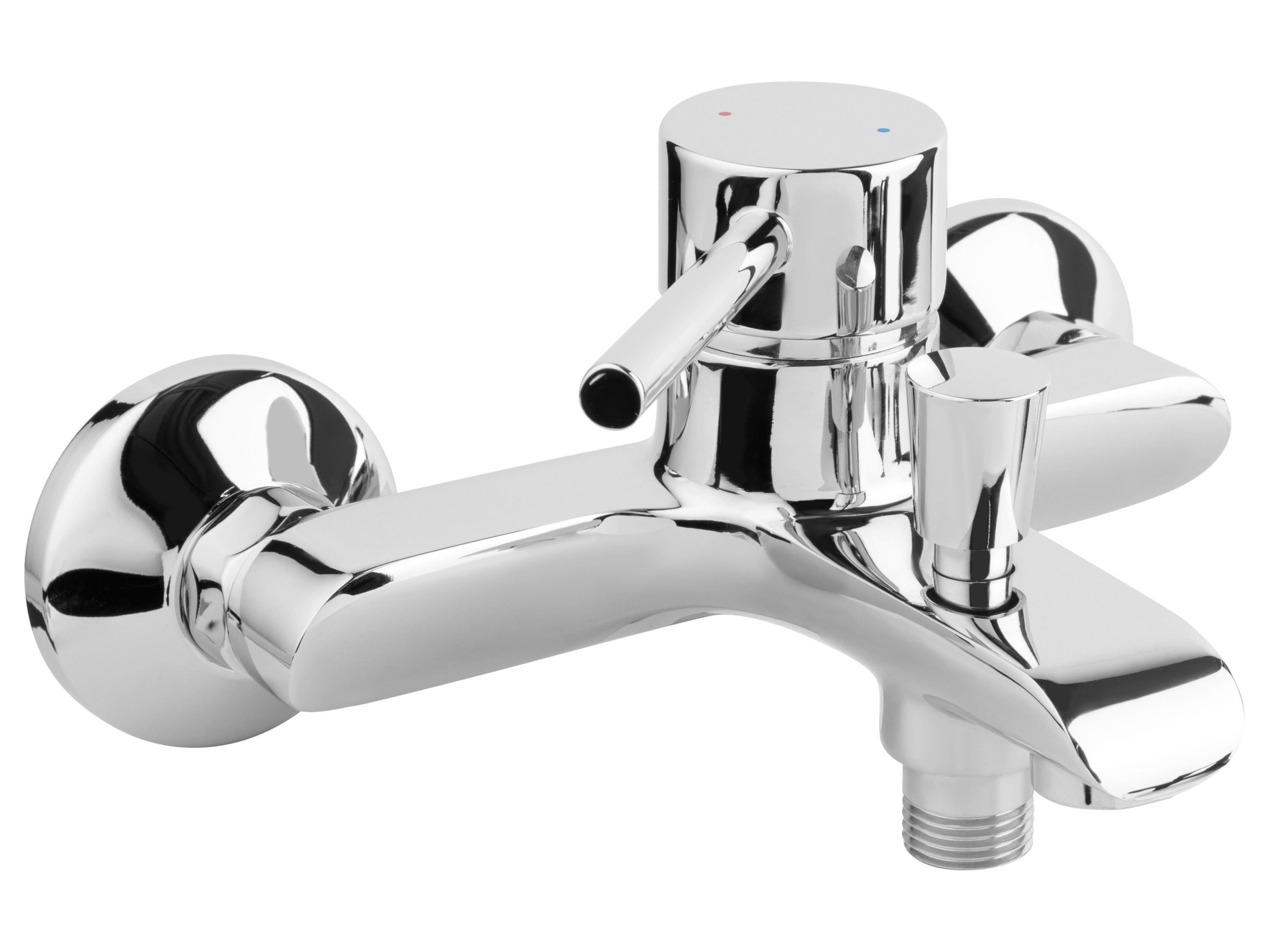LIVARNO® Jednouchwytowa bateria prysznicowa lub wannowa (Chromowana bateria wannowa)