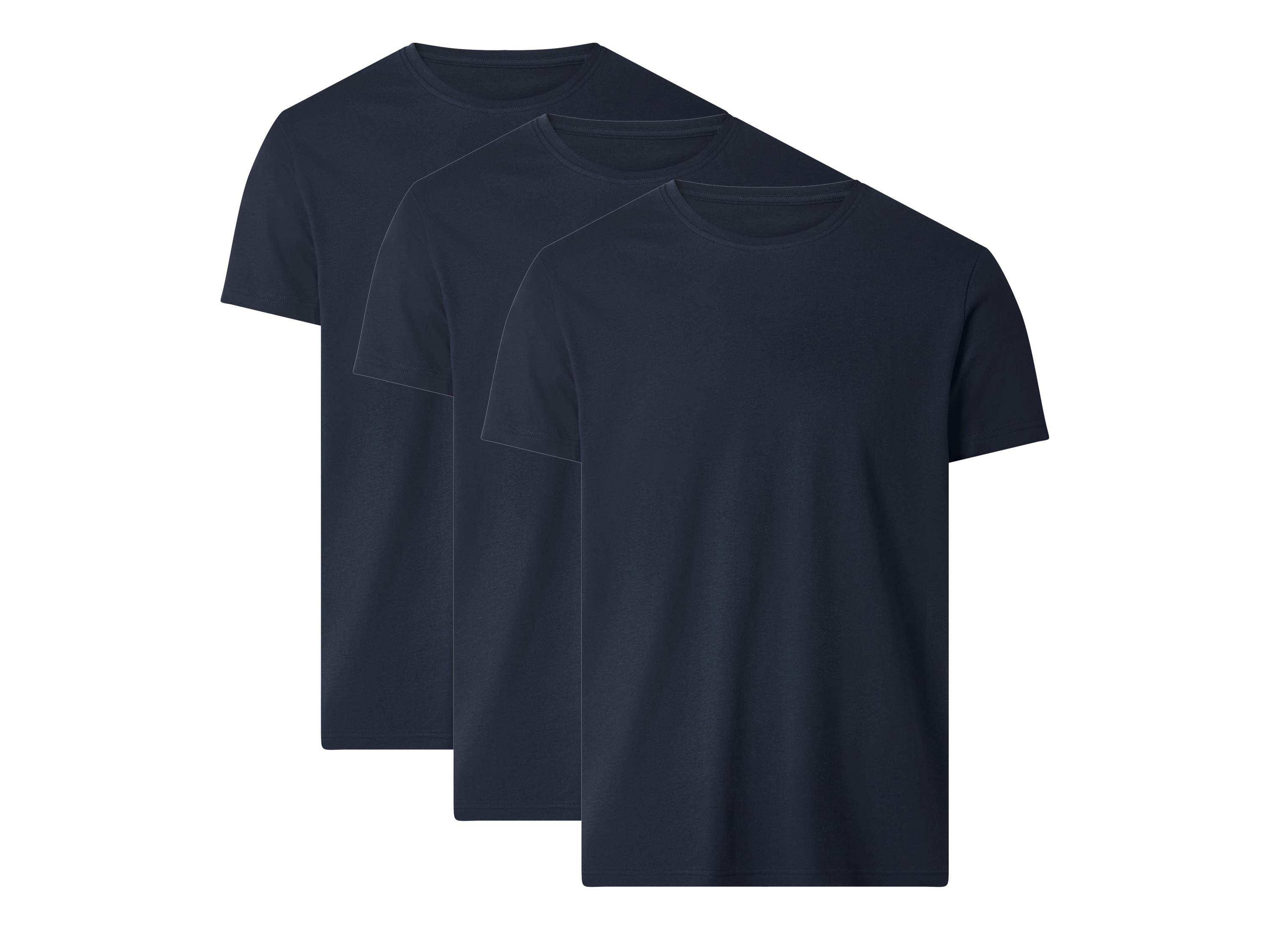 ESMARA MEN T-shirty męskie, 3 sztuki 