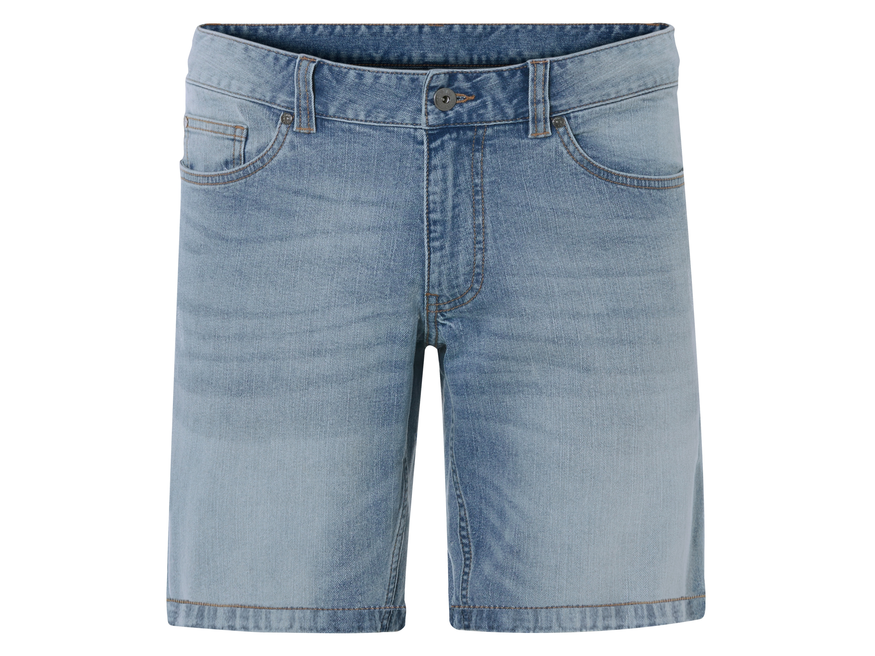 LIVERGY® Szorty jeansowe męskie z bawełny 