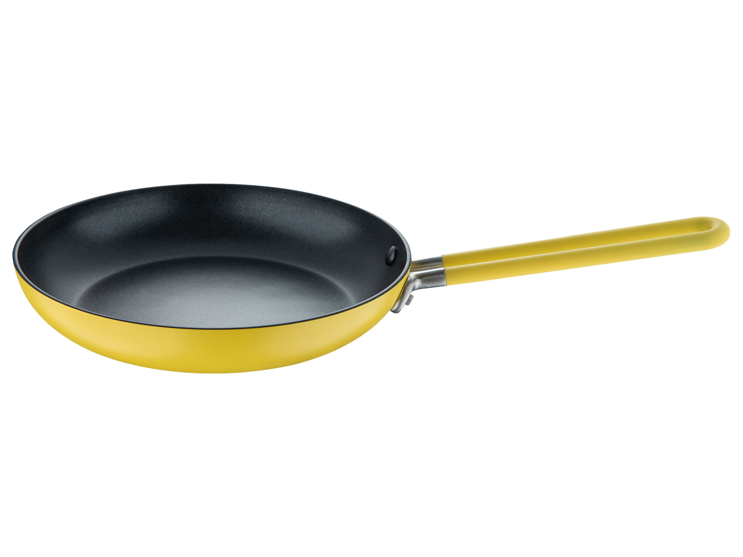 MASTERPRO Patelnia aluminiowa ALESSI, Ø 28 cm (Żółty)