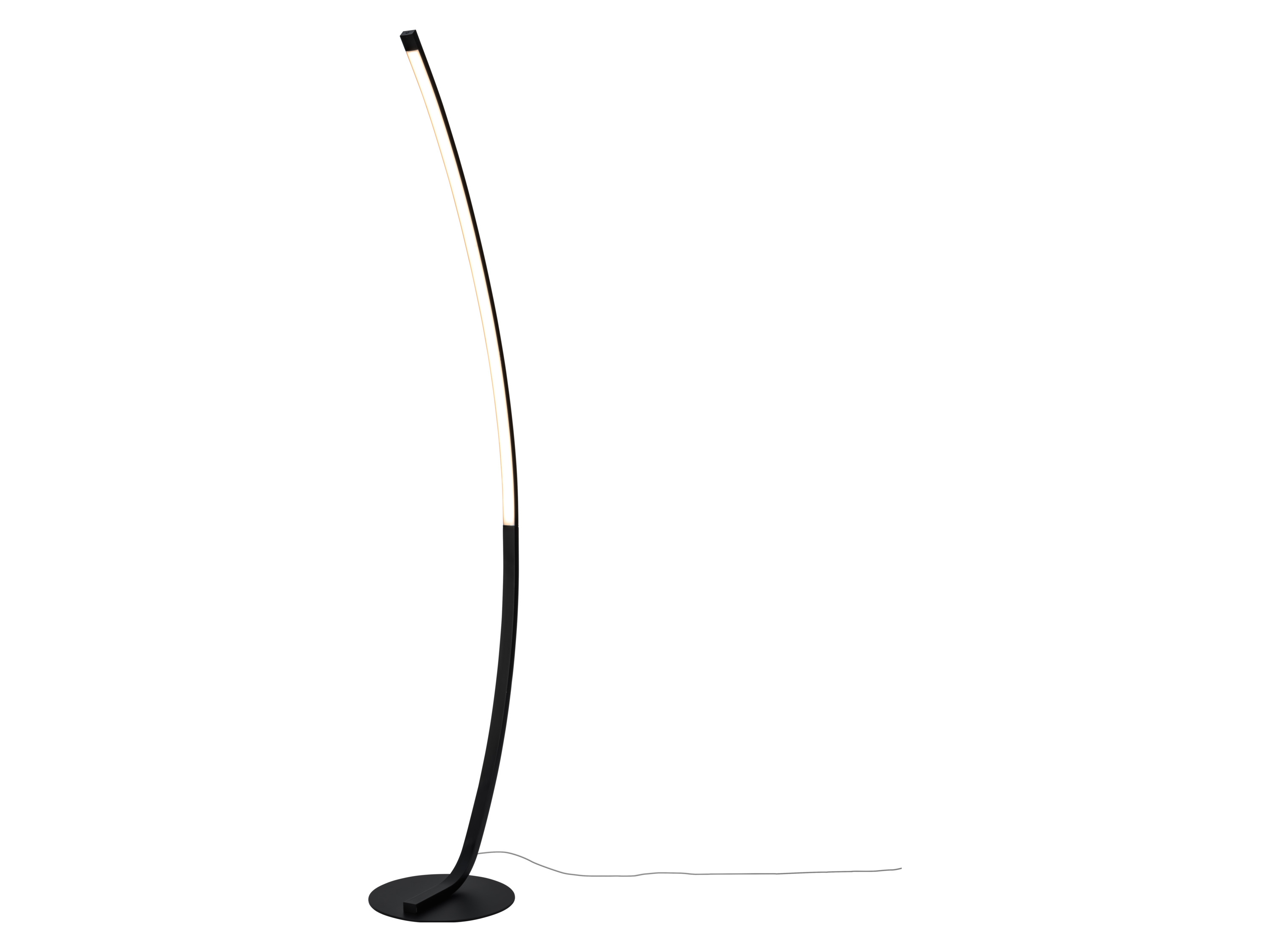 LIVARNO® Lampa podłogowa LED (Czarna kokarda)