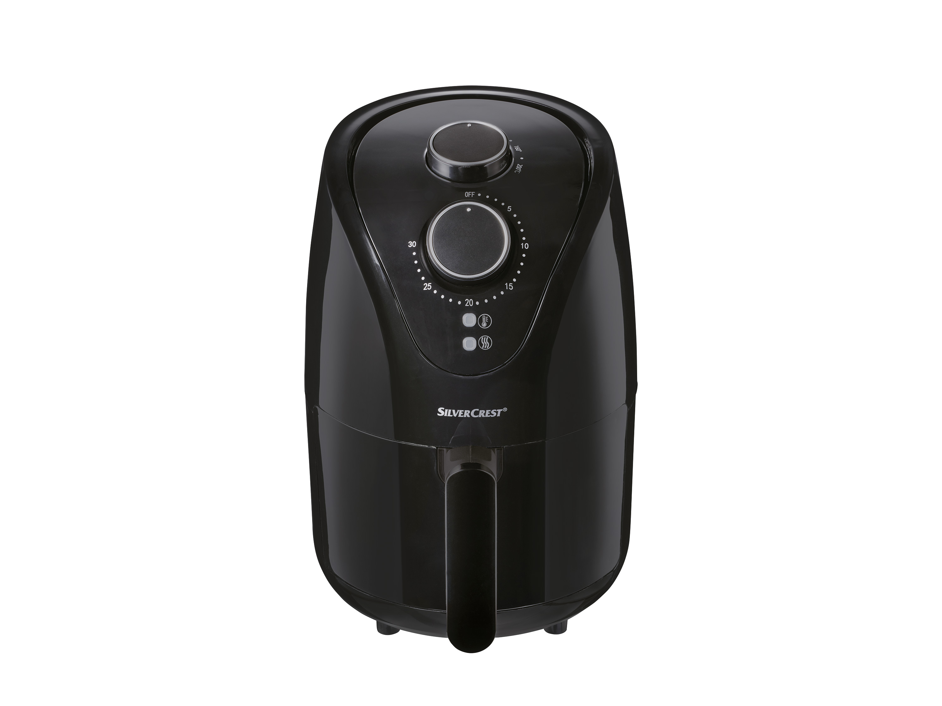 SILVERCREST® KITCHEN TOOLS Frytkownica beztłuszczowa Air Fryer, 1000 W, 1,6 l, SHF 1000 B1