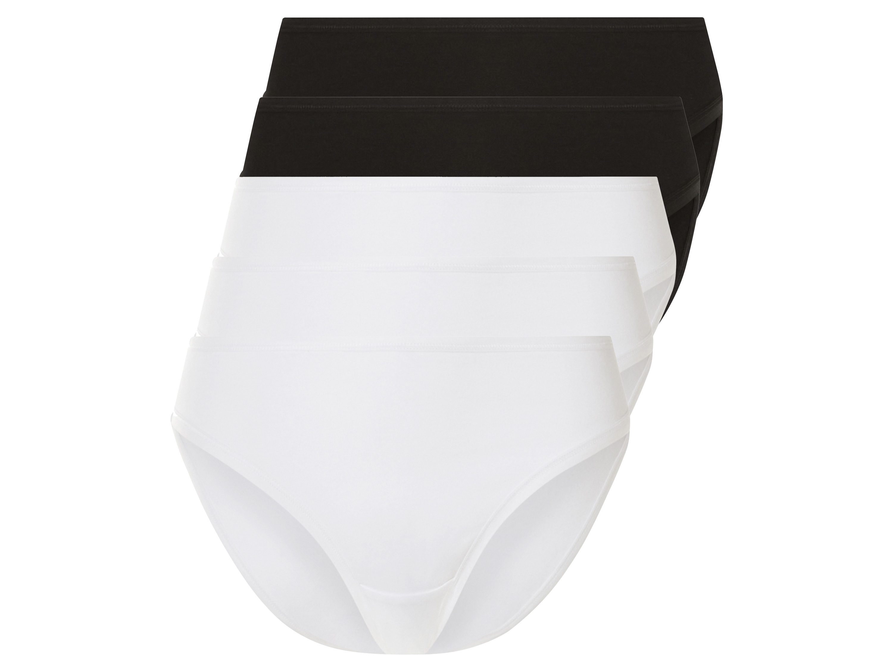 ESMARA® Figi damskie z bawełną, 5 par