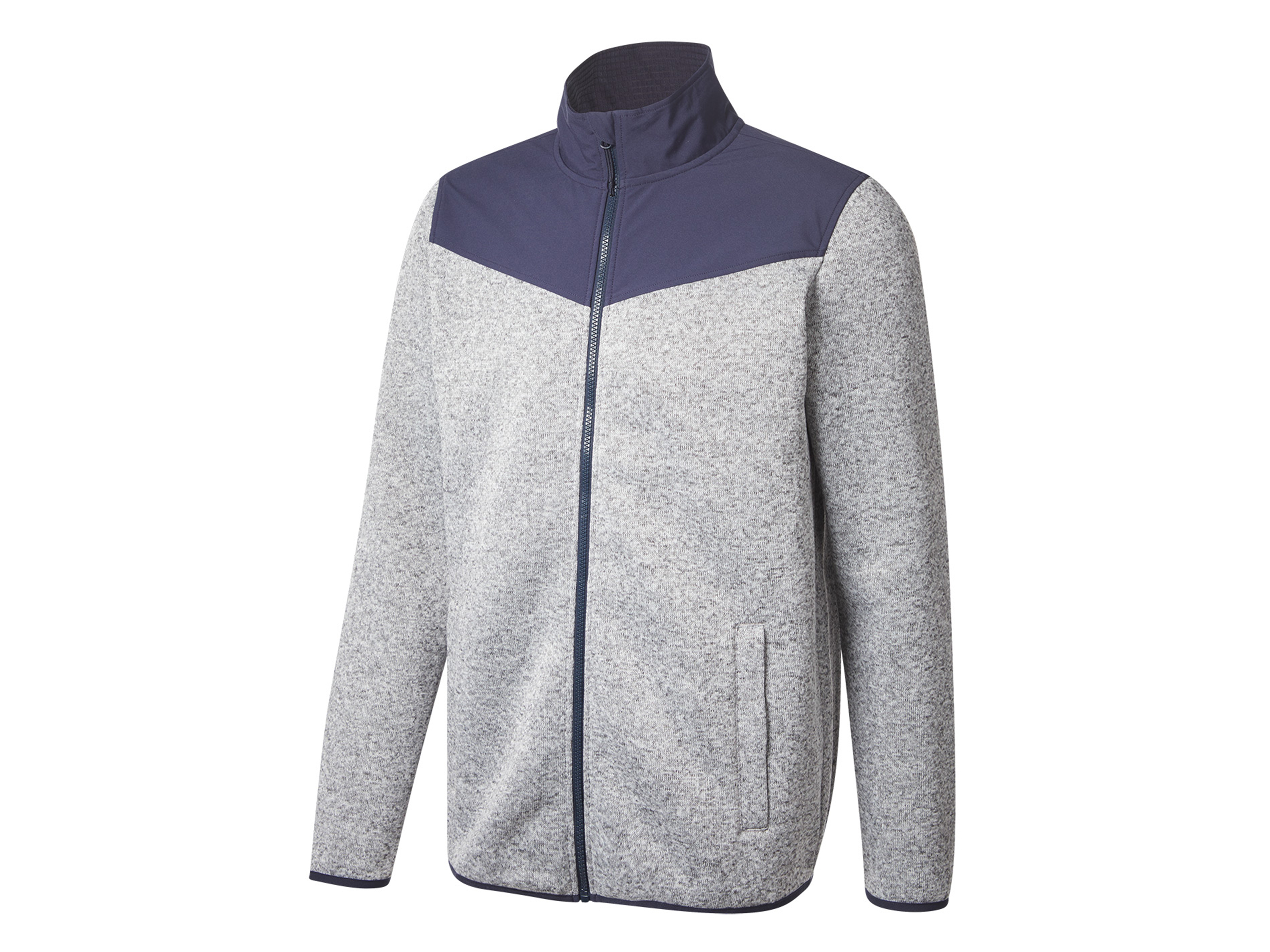 CRIVIT Bluza z polaru męska (Szary, M(48/50))