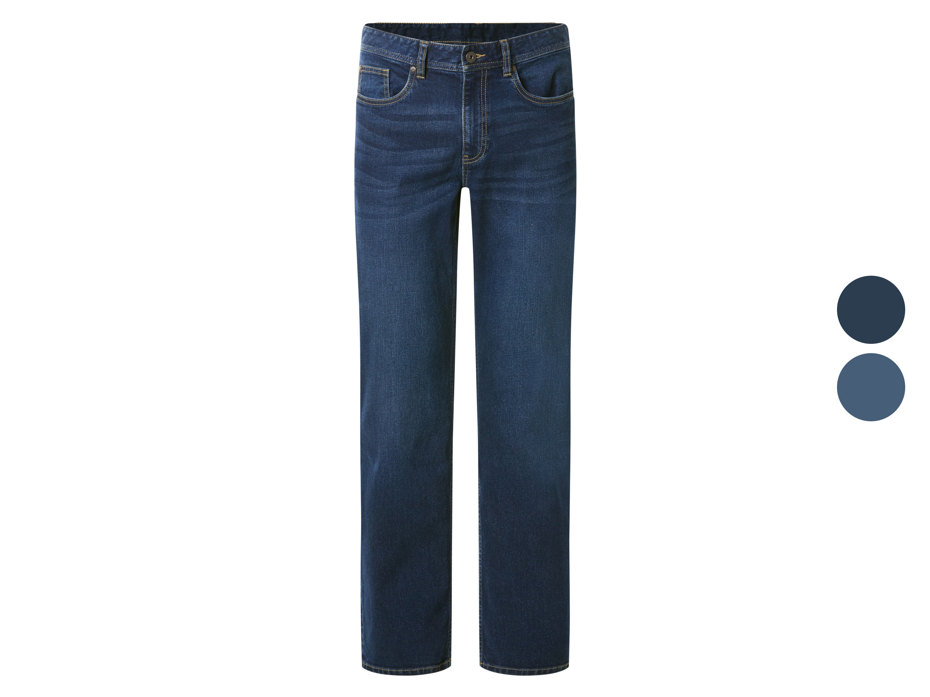 ESMARA MEN Jeansy straight fit męskie z bawełną