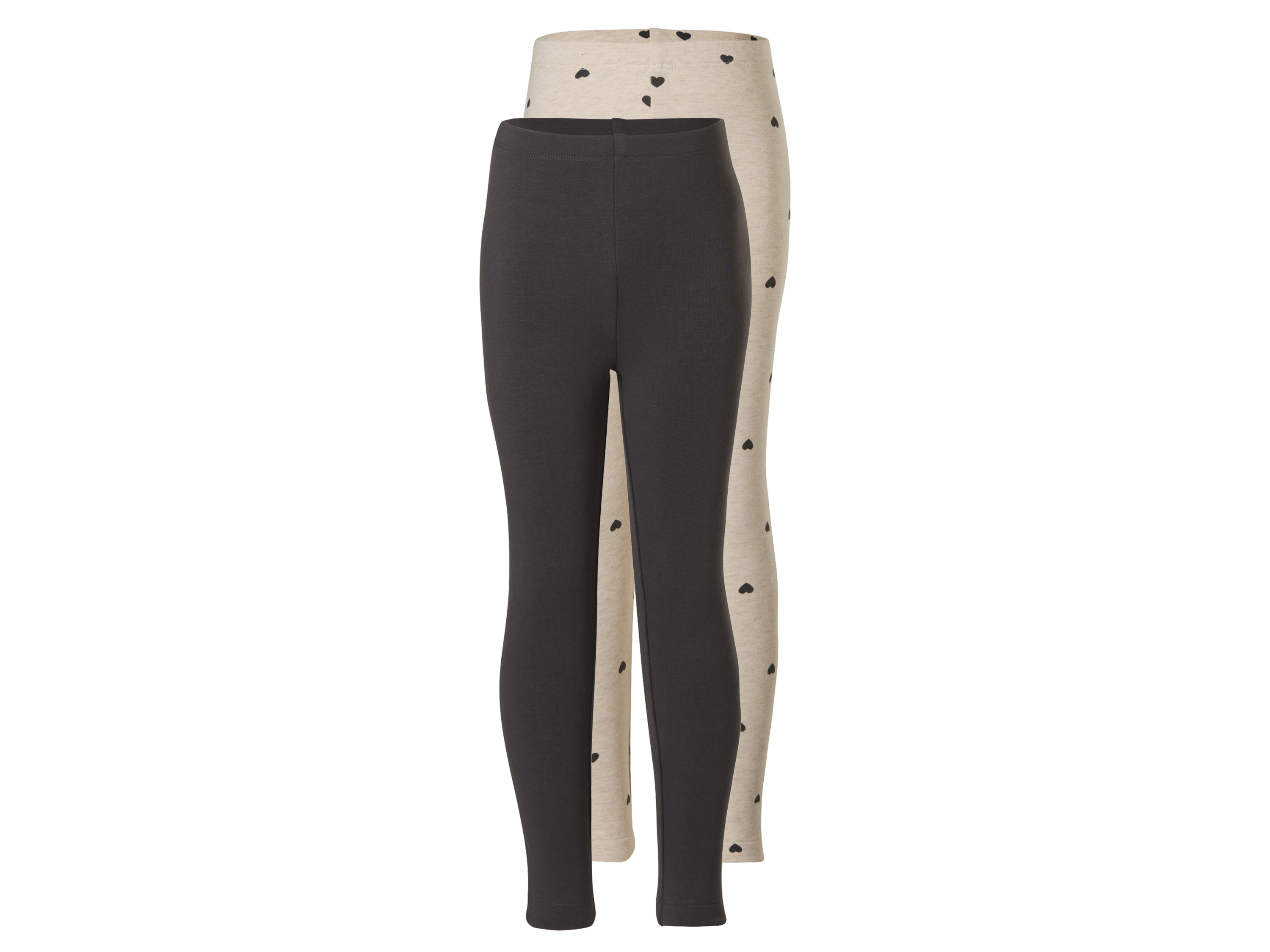 LUPILU® Legginsy termiczne dziecięce z bawełną, 2 pary