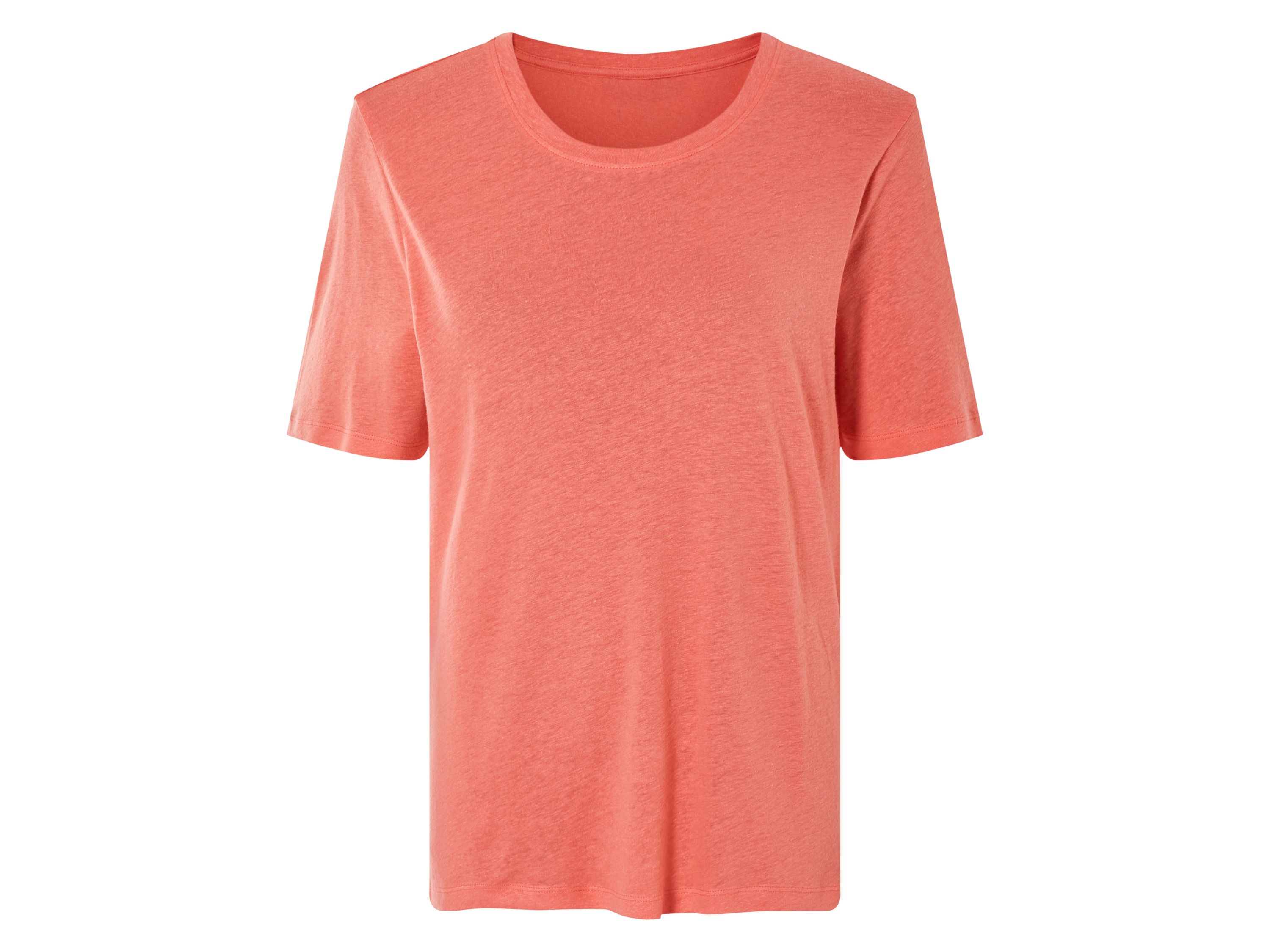 ESMARA® T-shirt damski z lnem 