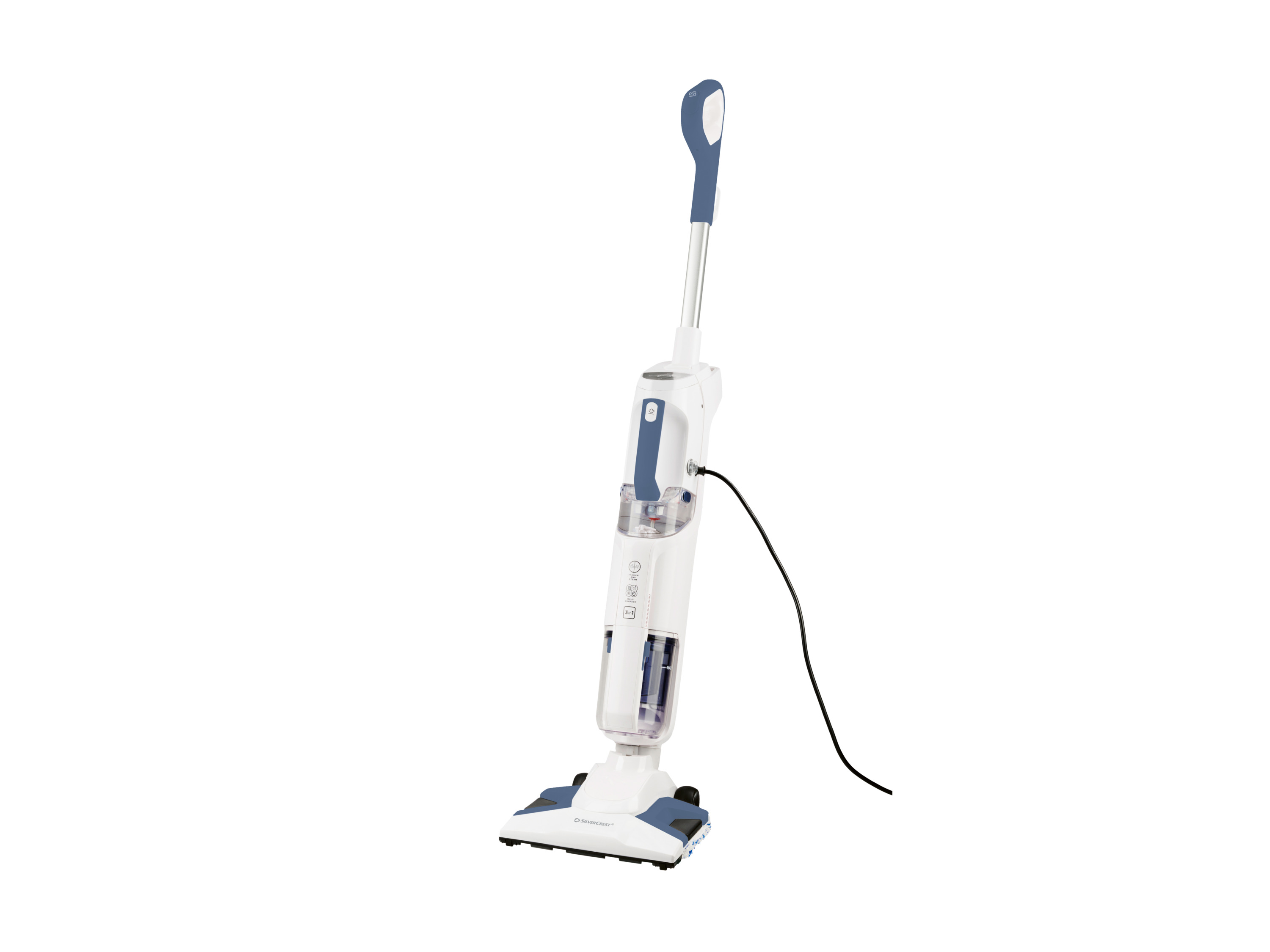 SILVERCREST® Urządzenie 3 w 1: mop parowy, odkurzacz i ręczna myjka parowa