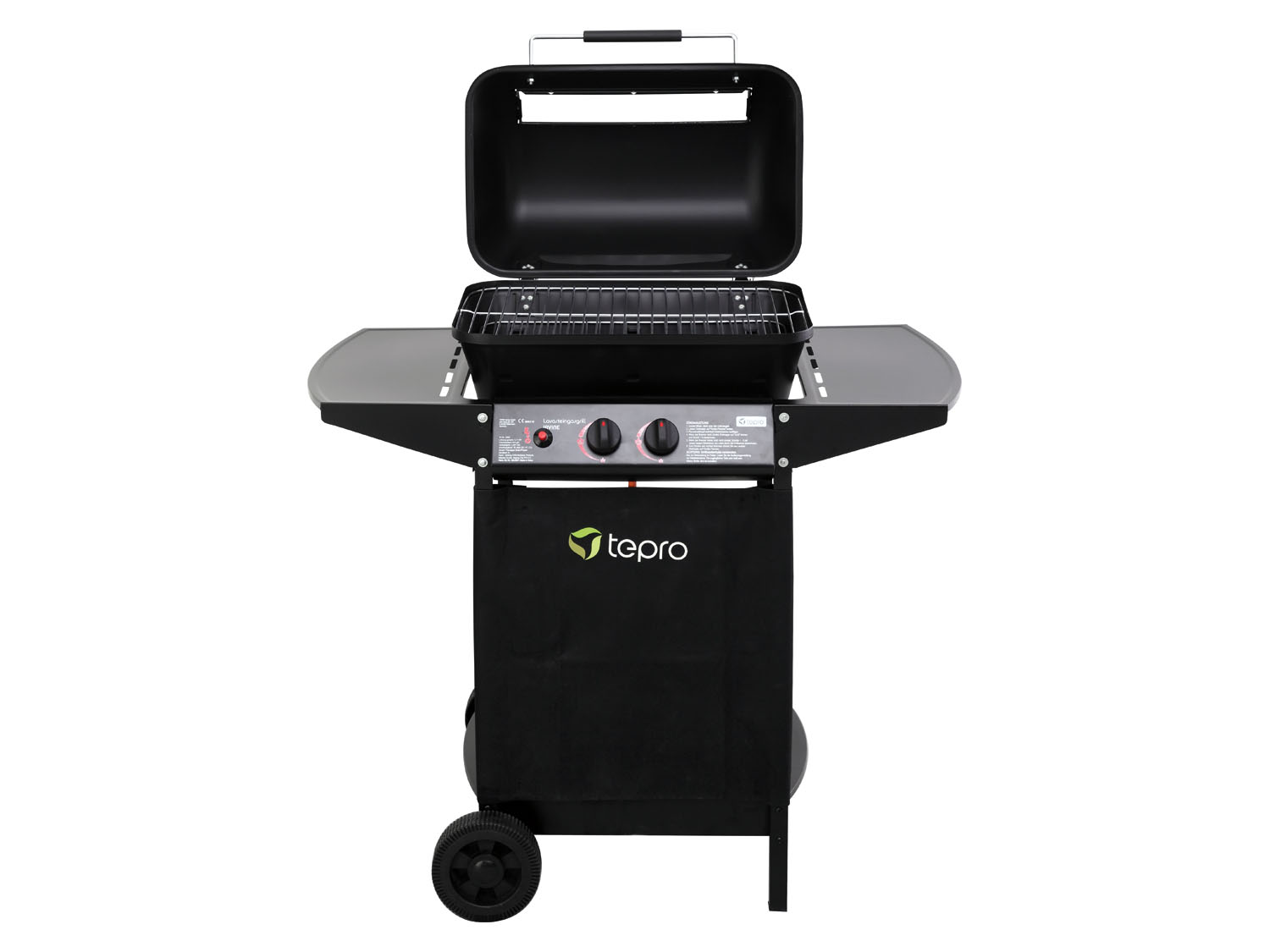 TEPRO Gazowy grill lawowy »Irvine«, 5,4 kW, z zapalnikiem piezoelektrycznym.