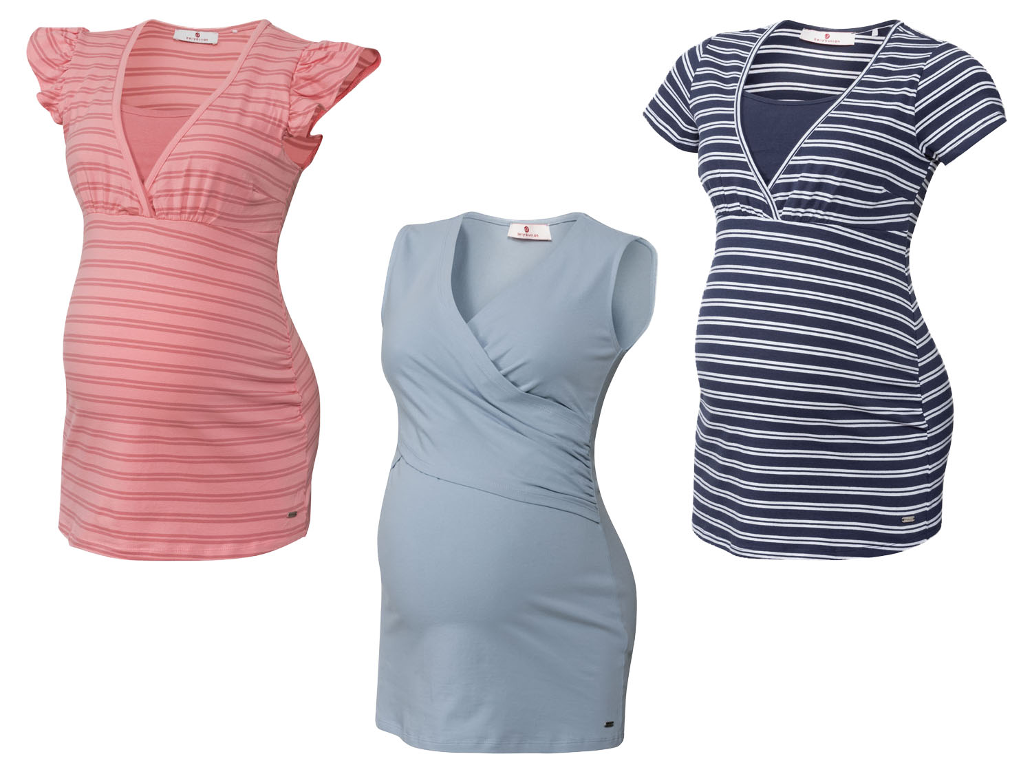 BELLYBUTTON T-shirt/ top ciążowy i do karmienia damski, z bawełny