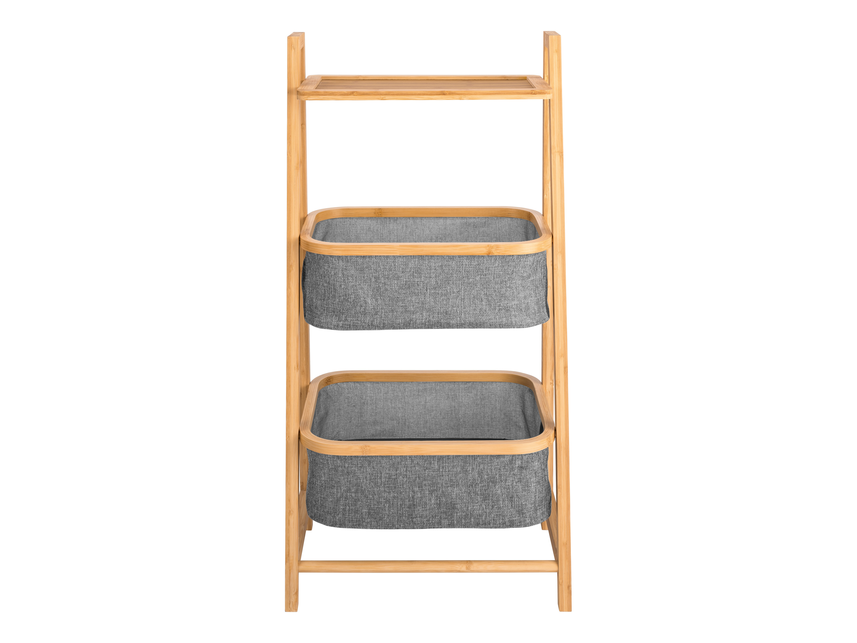 LIVARNO® Regał z 2 lub 3 koszami (Półka 2 kosze + półka bambusowa)