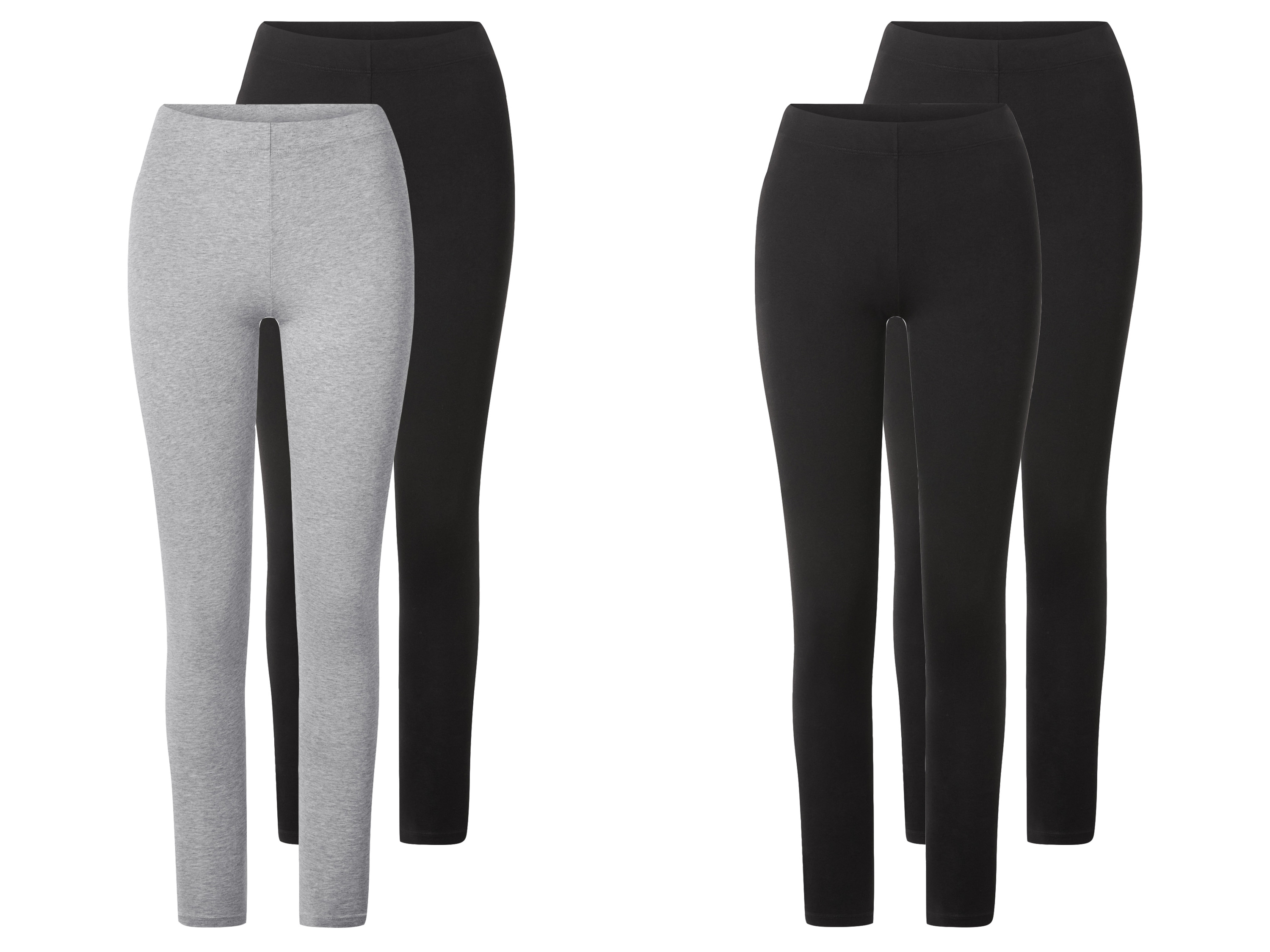 ESMARA® Legginsy damskie z biobawełną
