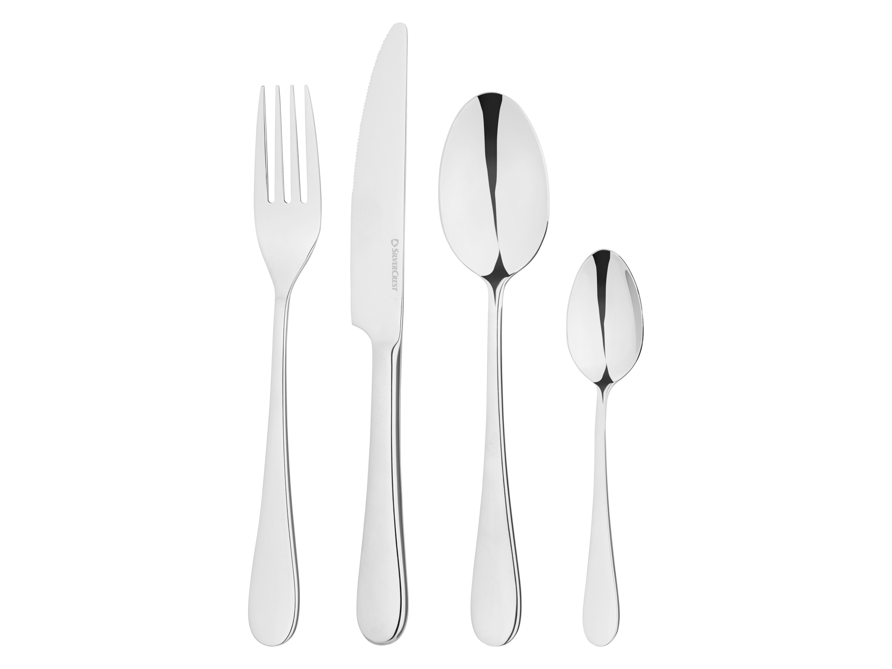 SILVERCREST® Zestaw sztućców ze stali nierdzewnej (klasyczny)