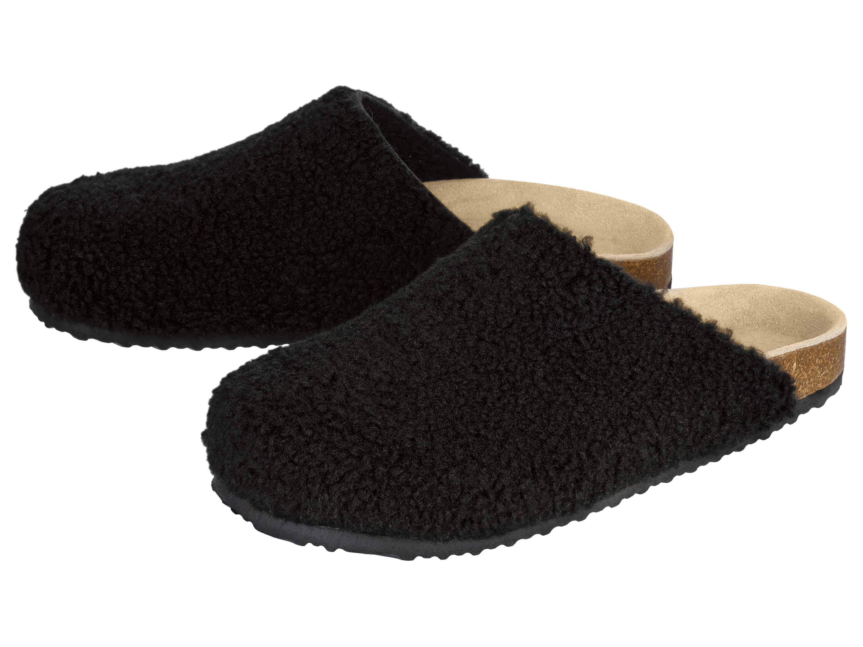 ESMARA® Klapki pluszowe damskie 