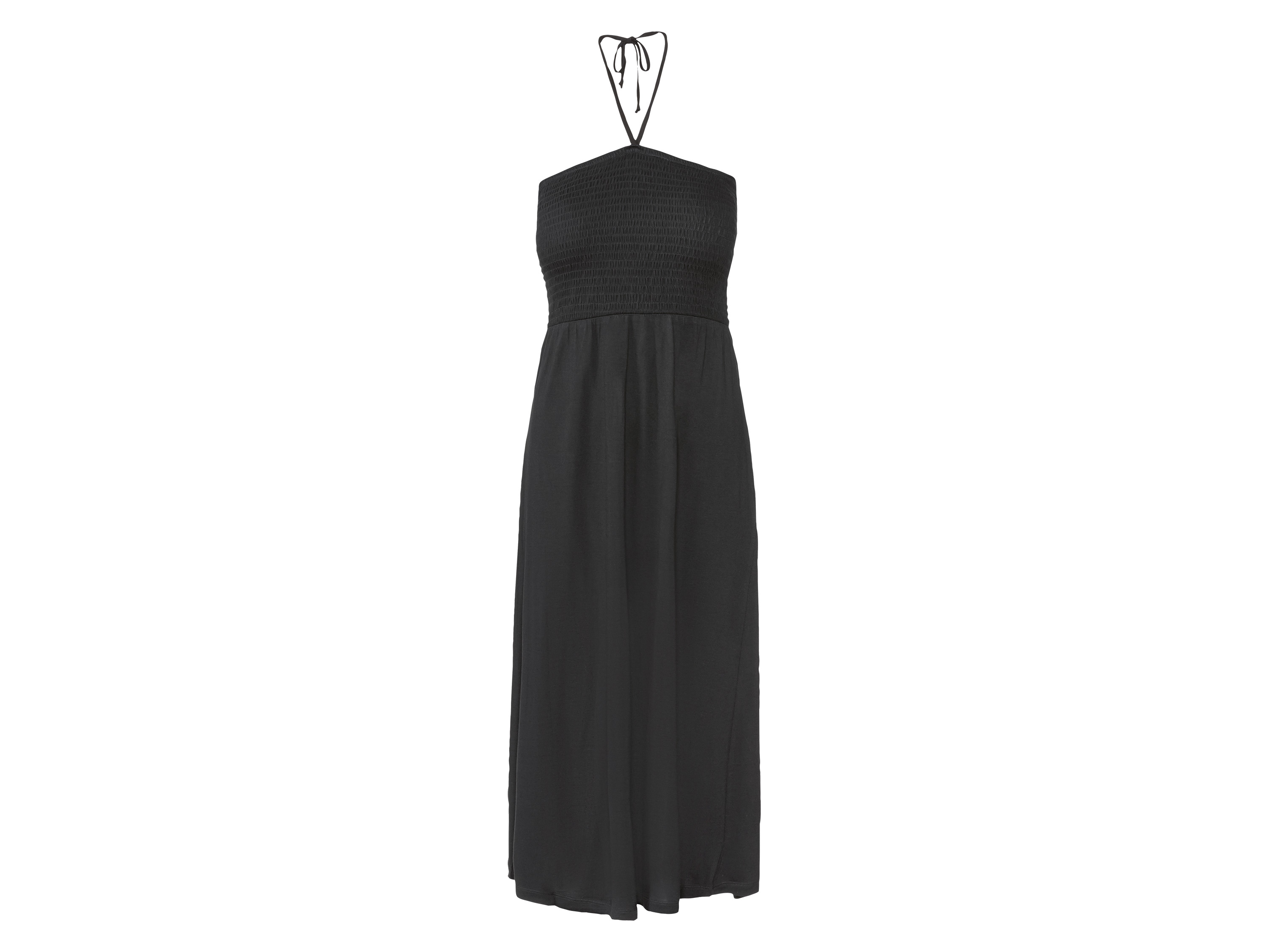 ESMARA® Sukienka damska z wiskozy, z ramiączkami typu halter  
