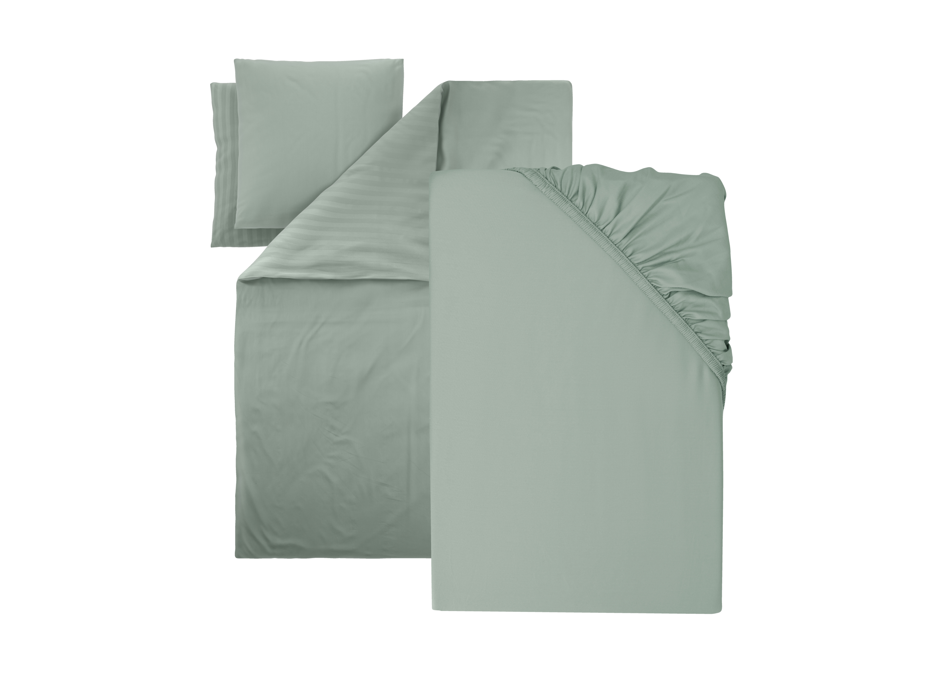 LIVARNO® Zestaw pościeli 160x200 cm z prześcieradłem satynowym z gumką z bawełny i wiskozy bambusowej 140-160x200x27 cm