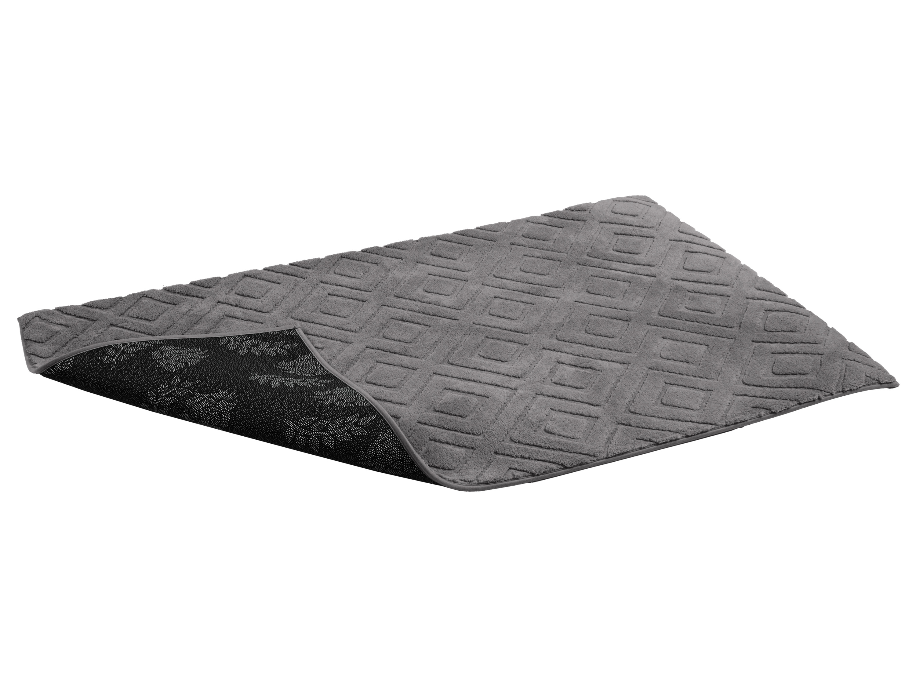 LIVARNO® Dywan z długim włosiem, 80 x 150 cm (Szary)