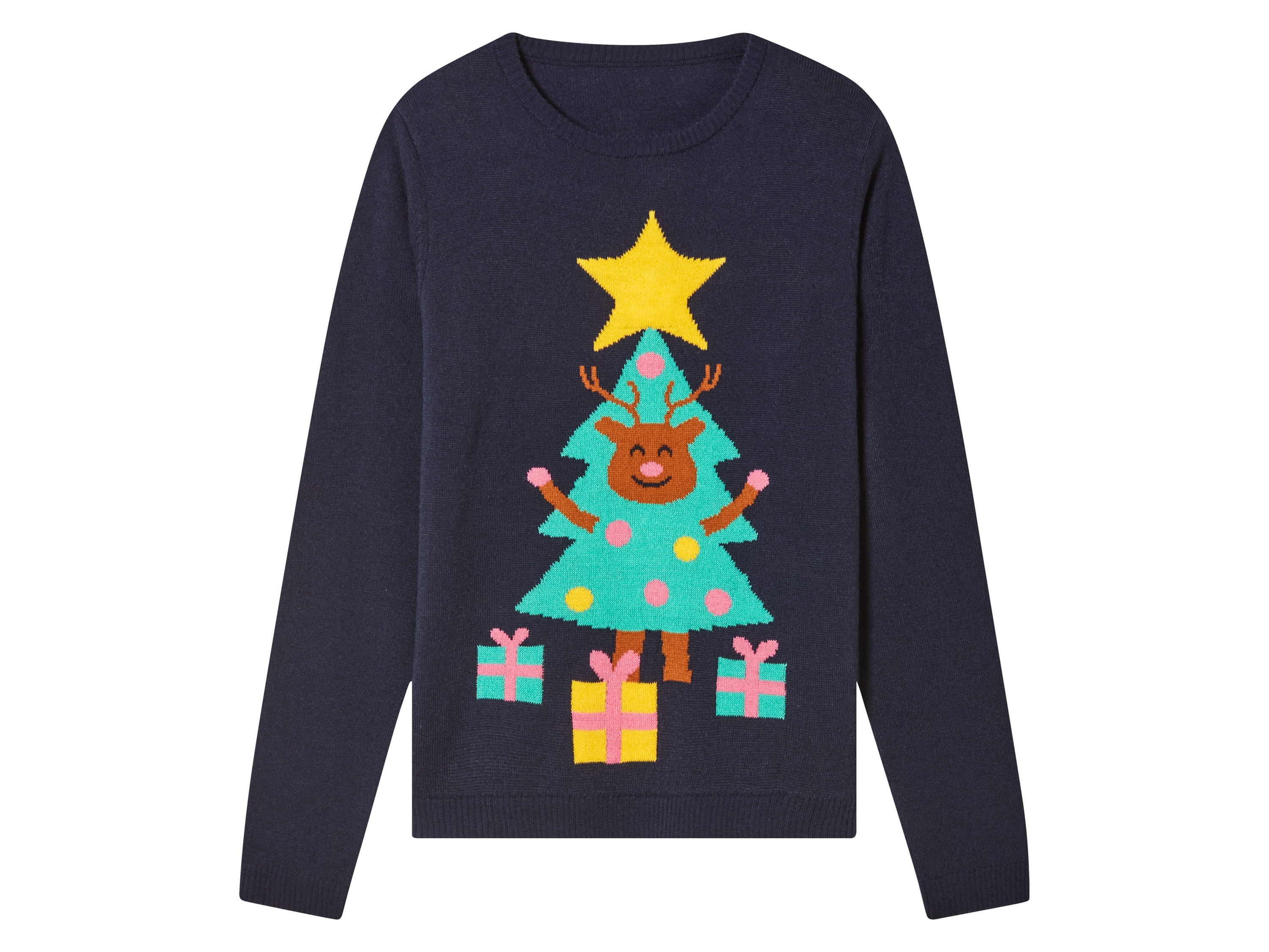 PEPPERTS!® Świąteczny sweter dziewczęcy LED 
