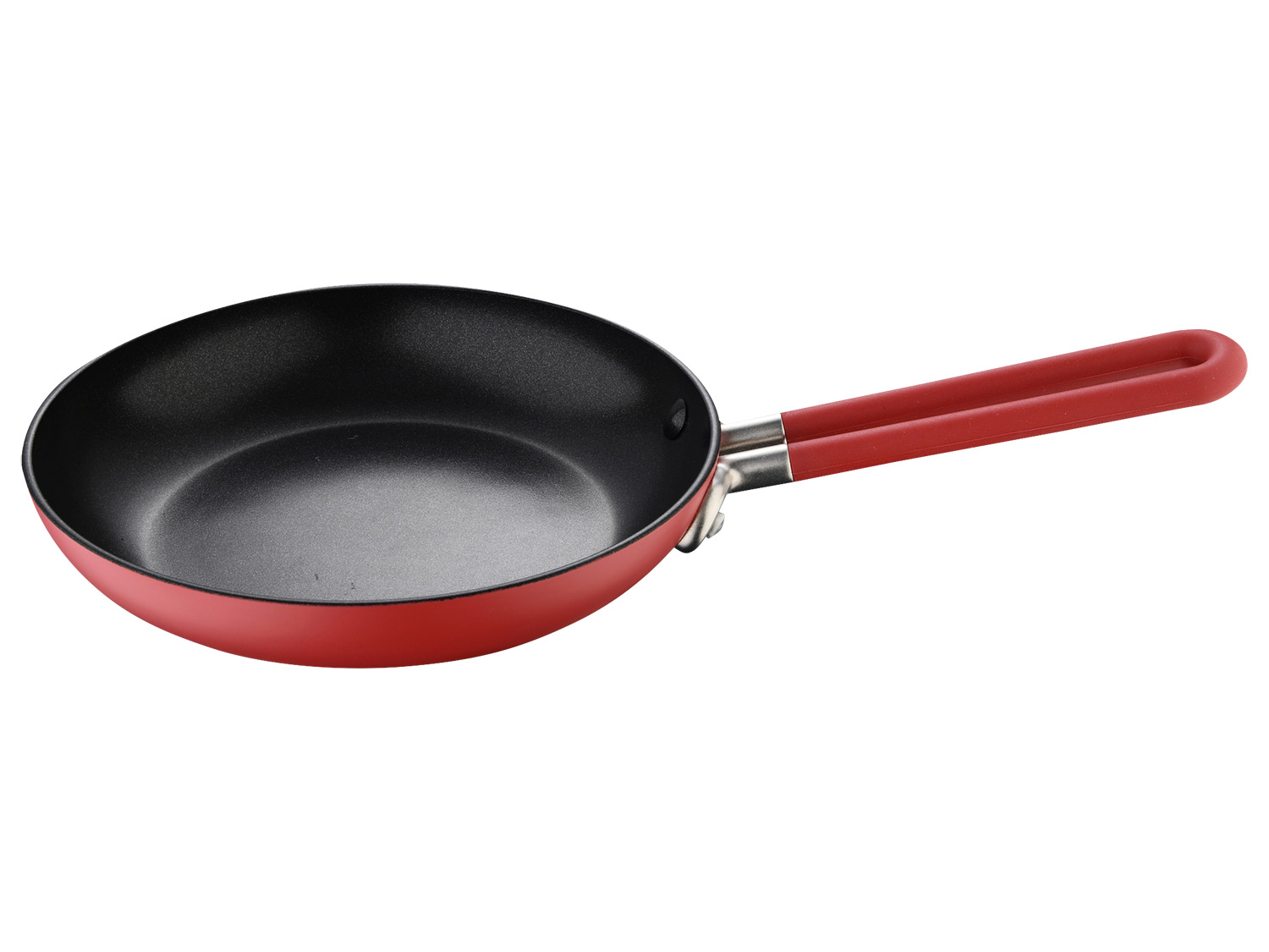 MASTERPRO Patelnia aluminiowa ALESSI, Ø 28 cm (Czerwony)