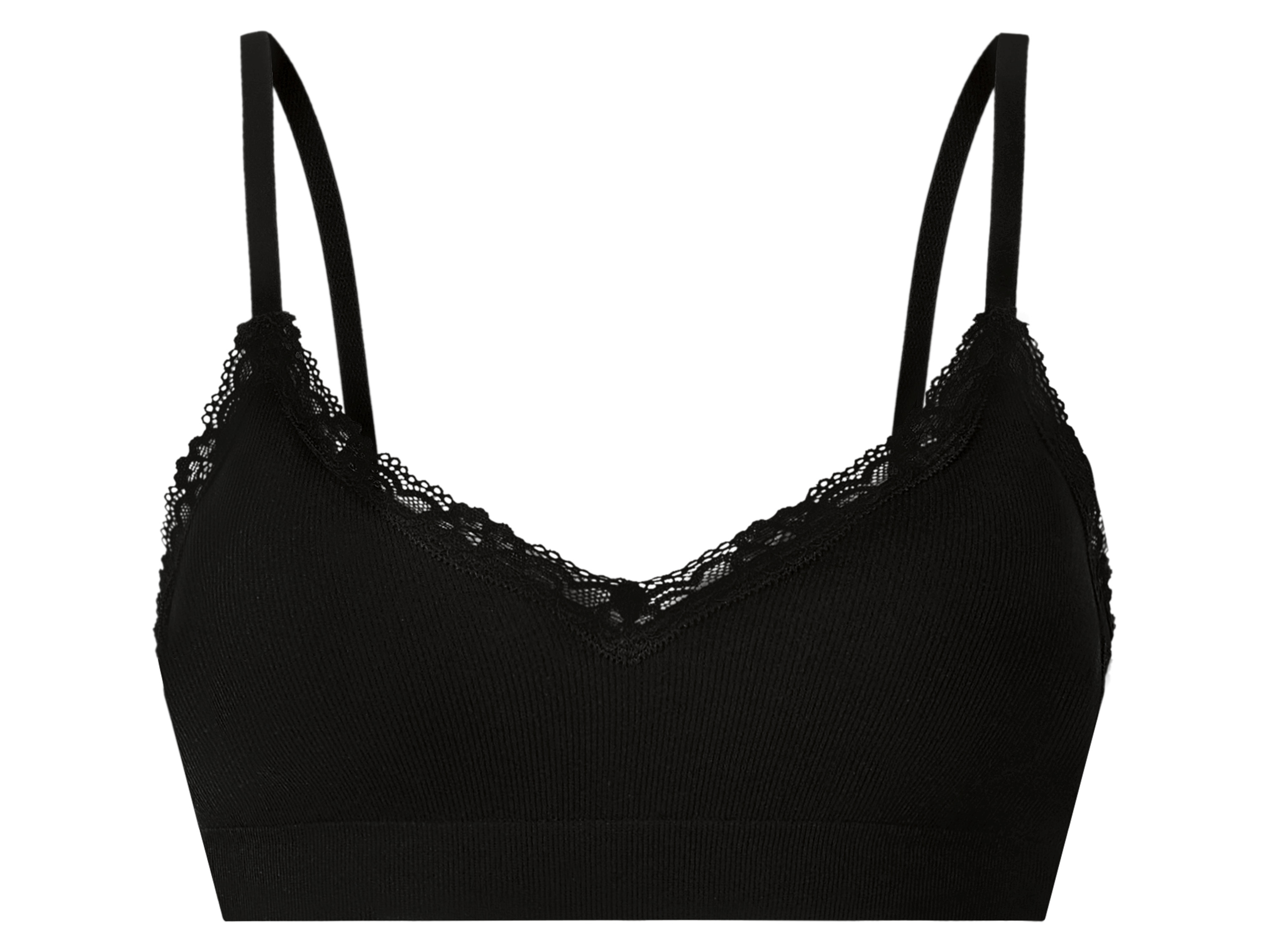 ESMARA® Biustonosz damski typu bustier z koronką 