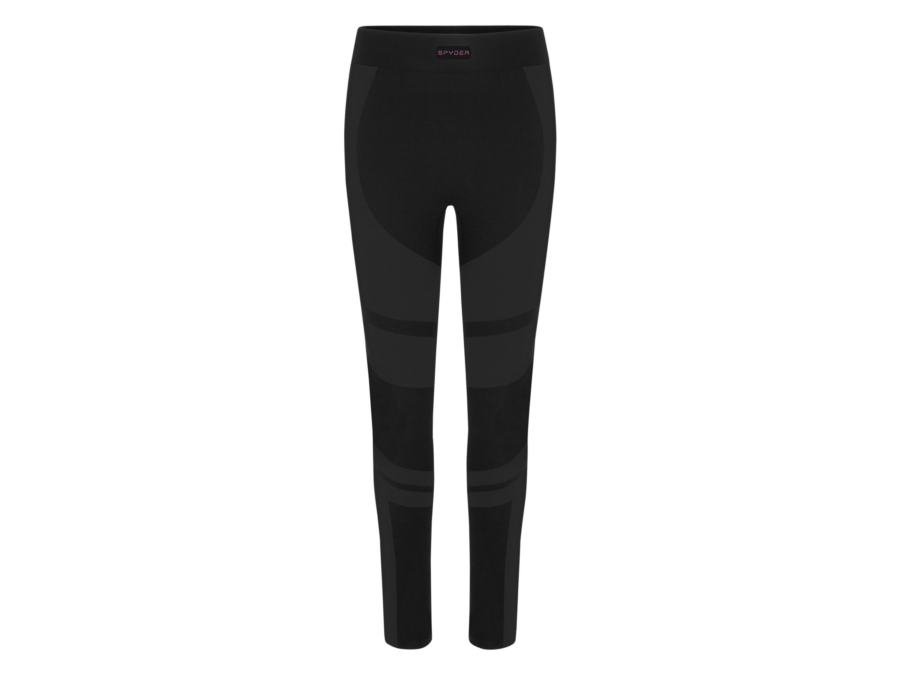 SPYDER Spodnie termiczne damskie Premium (Czarny, S)